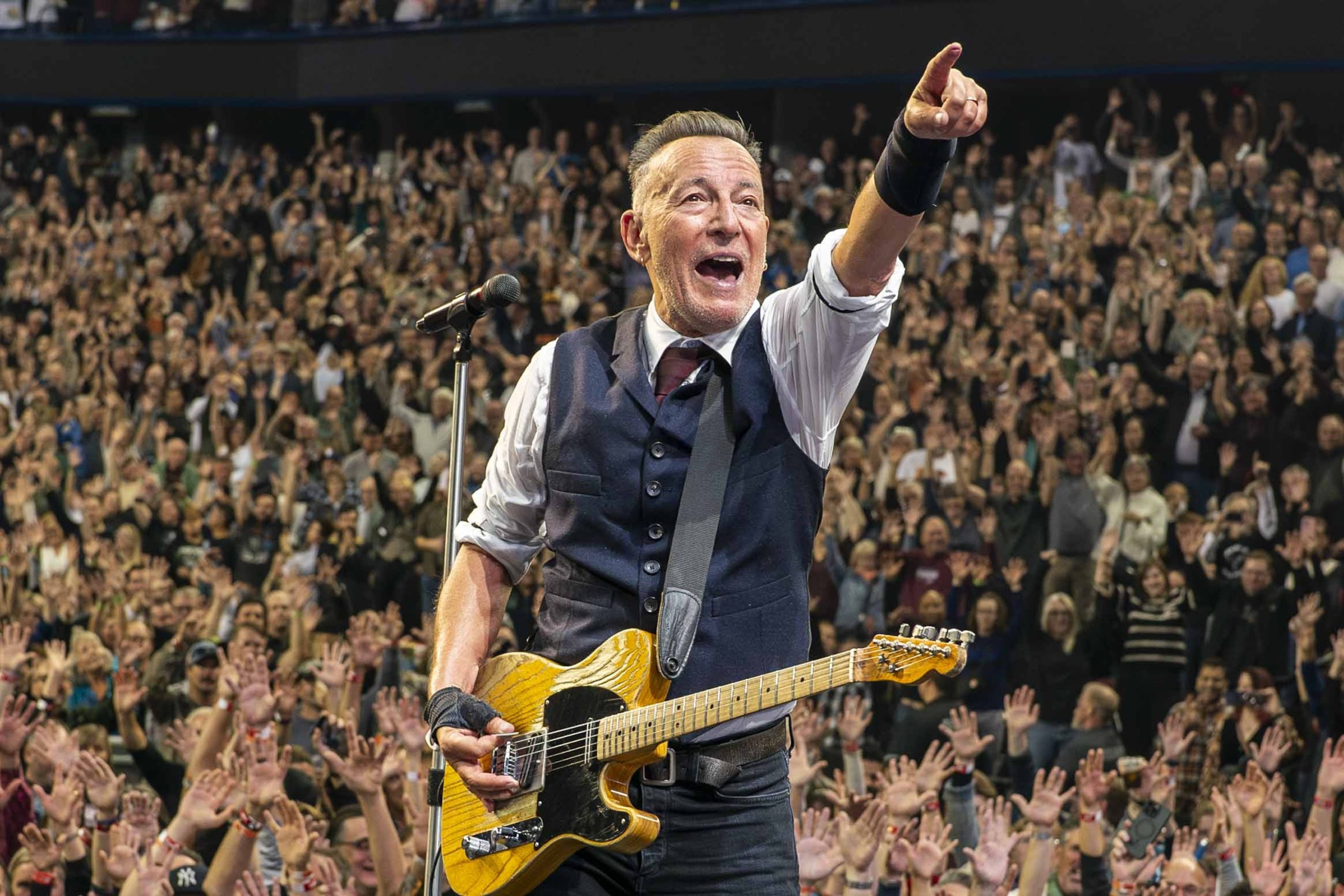 Bruce Springsteen & E Street Band at Scotiabank Saddledome, Calgary, AB on November 16, 2024.