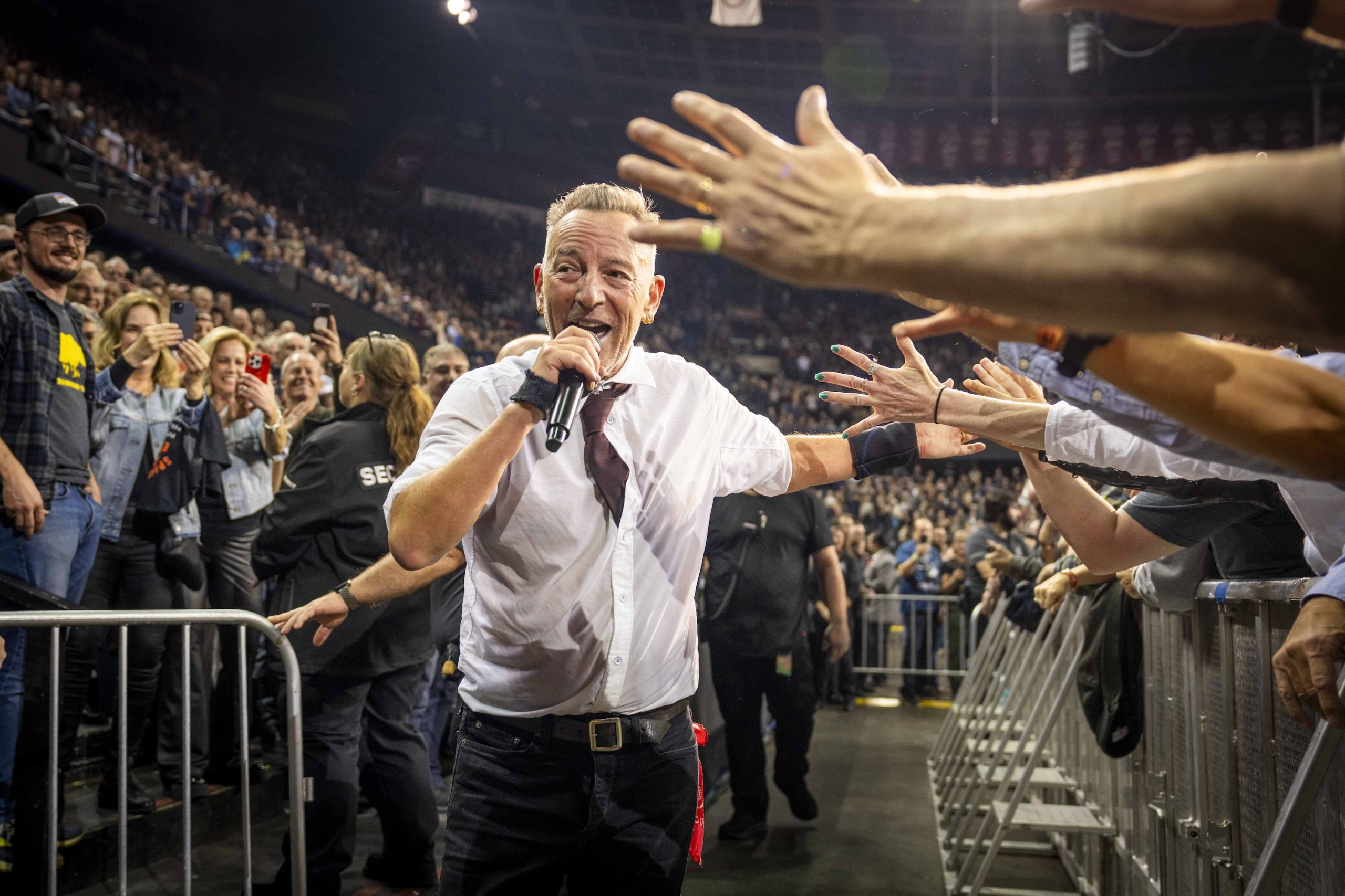 Bruce Springsteen & E Street Band at Scotiabank Saddledome, Calgary, AB on November 16, 2024.