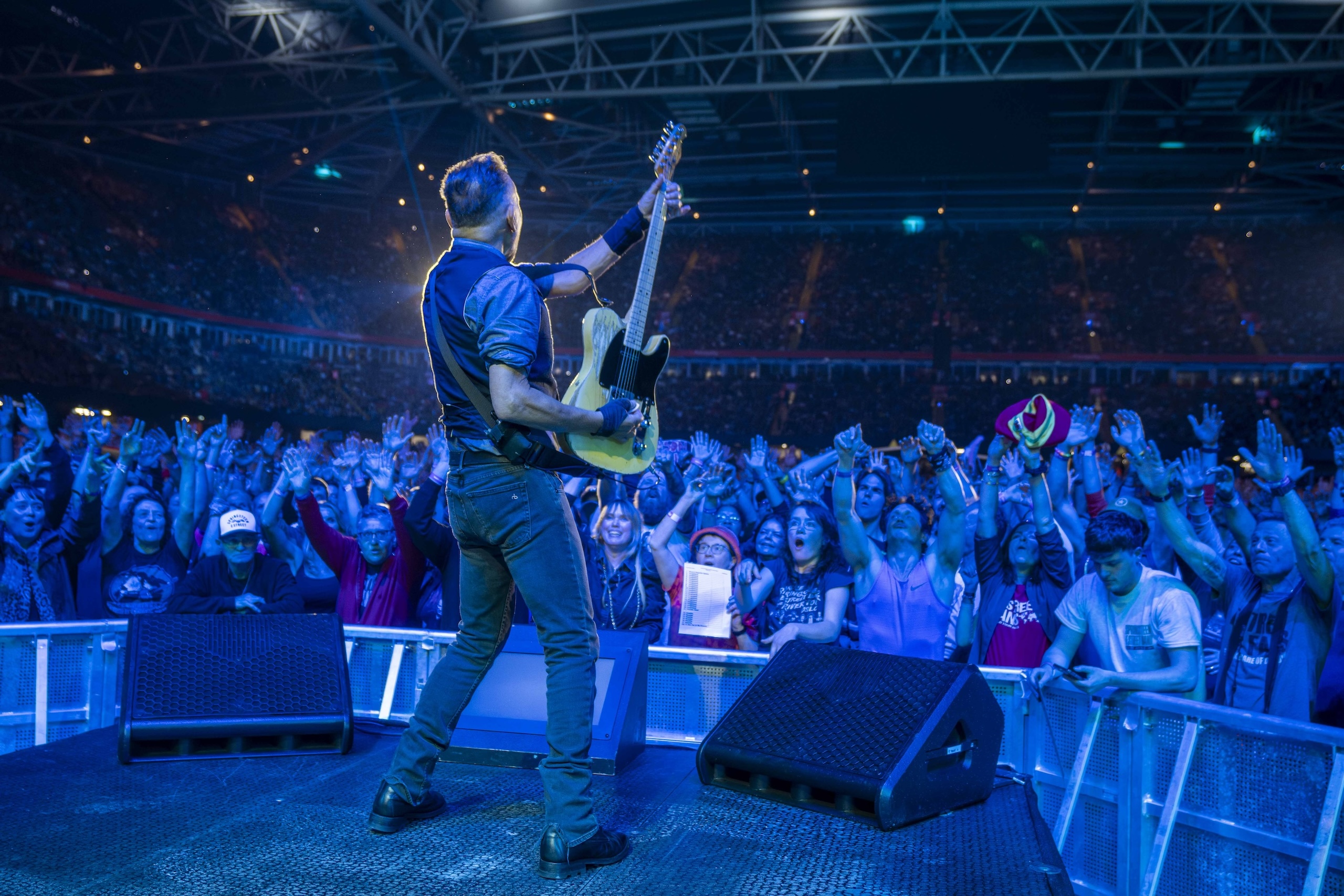 Bruce Springsteen & E Street Band at Principality Stadium, Cardiff, Wales on May 5, 2024.