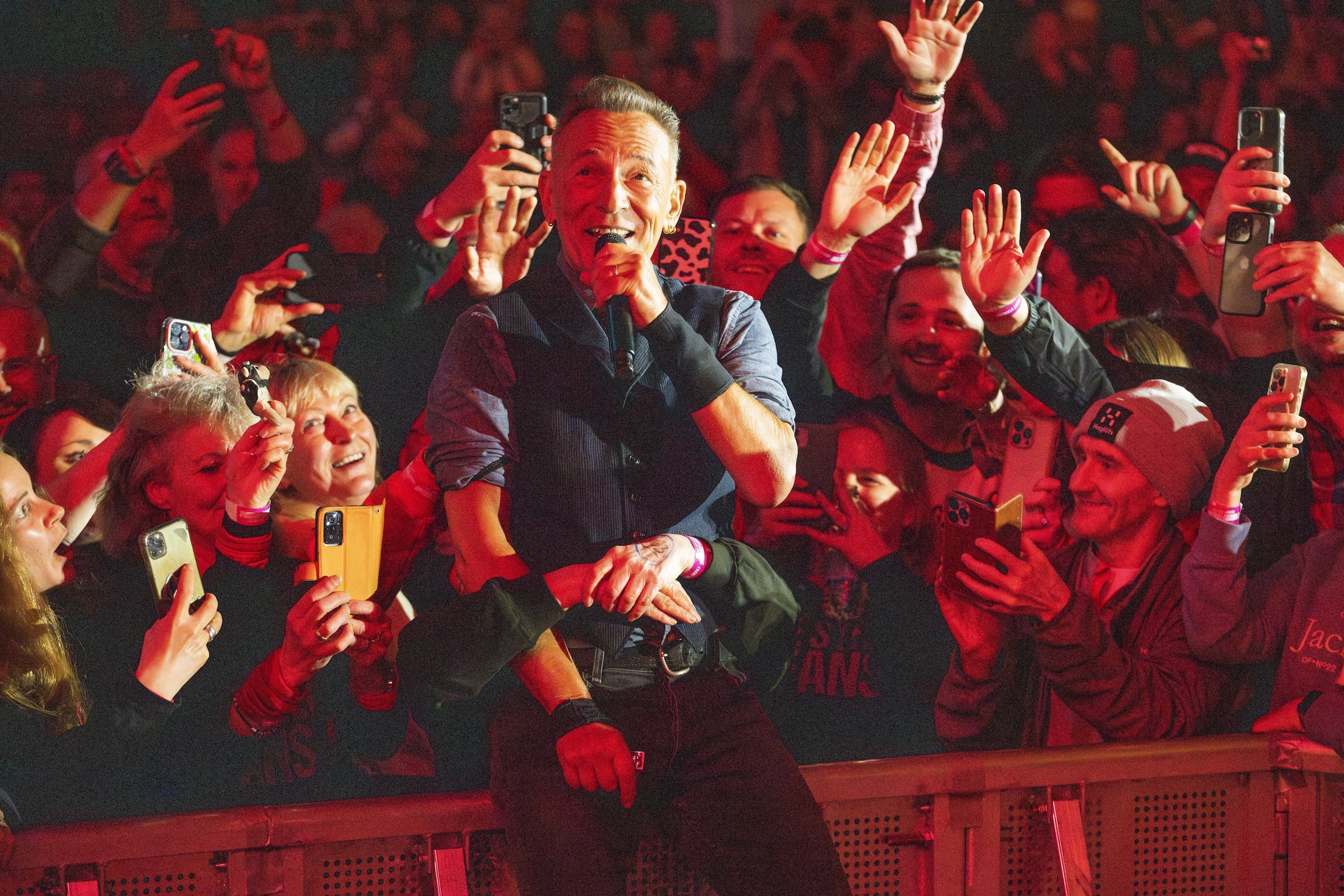 Bruce Springsteen & E Street Band at Principality Stadium, Cardiff, Wales on May 5, 2024.