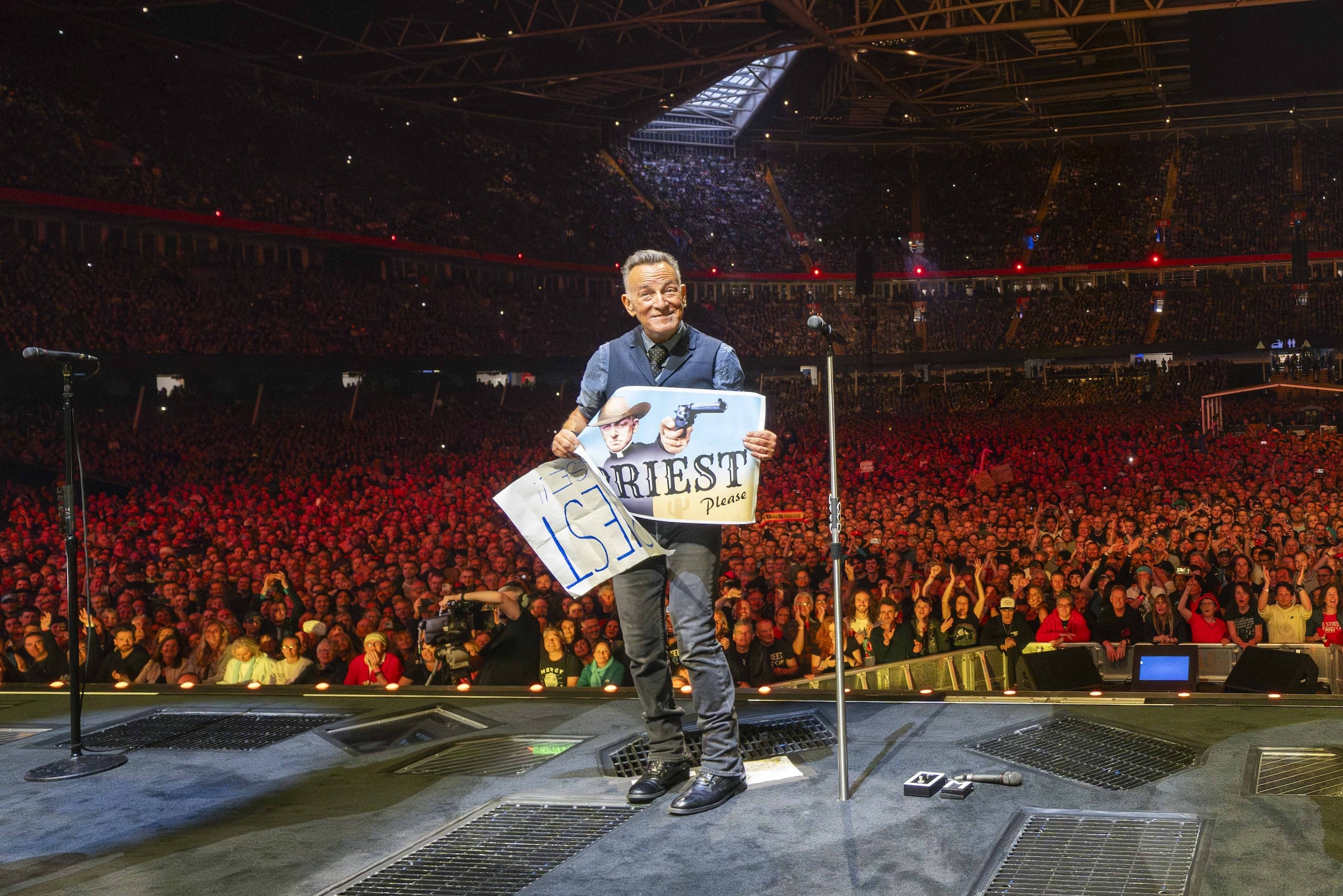 Bruce Springsteen & E Street Band at Principality Stadium, Cardiff, Wales on May 5, 2024.