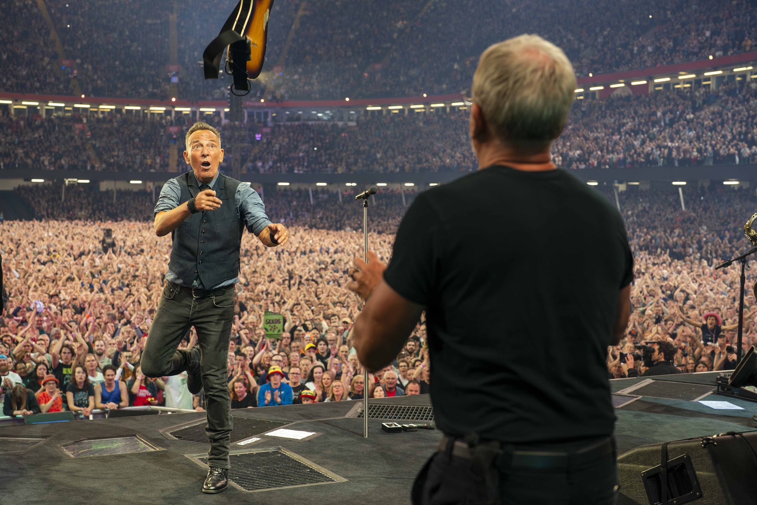 Bruce Springsteen & E Street Band at Principality Stadium, Cardiff, Wales on May 5, 2024.