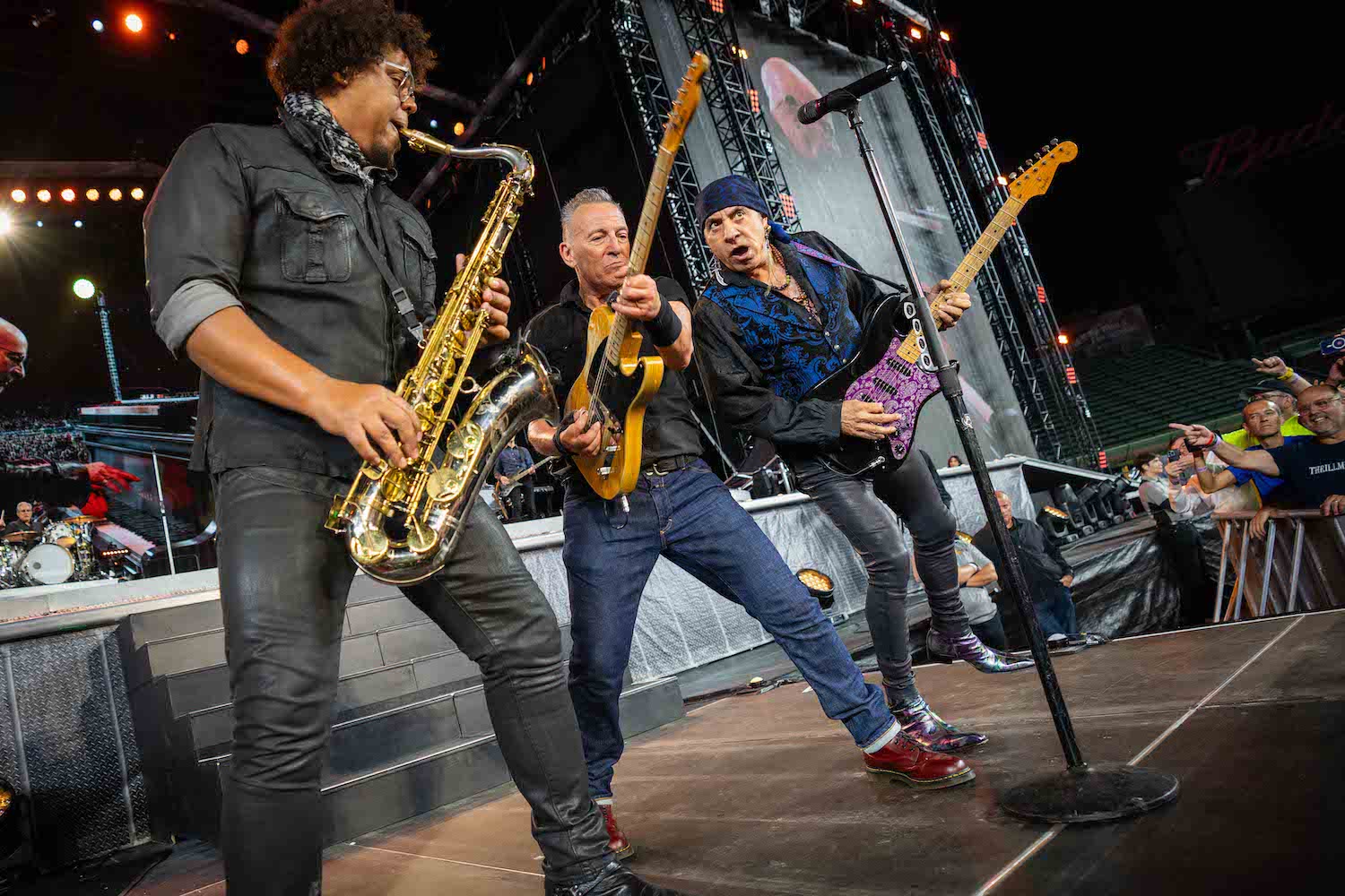 Bruce Springsteen & E Street Band at Wrigley Field, Chicago, Illinois on August 9, 2023.