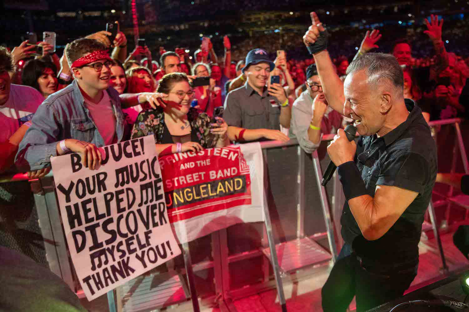 Bruce Springsteen & E Street Band at Wrigley Field, Chicago, Illinois on August 9, 2023.