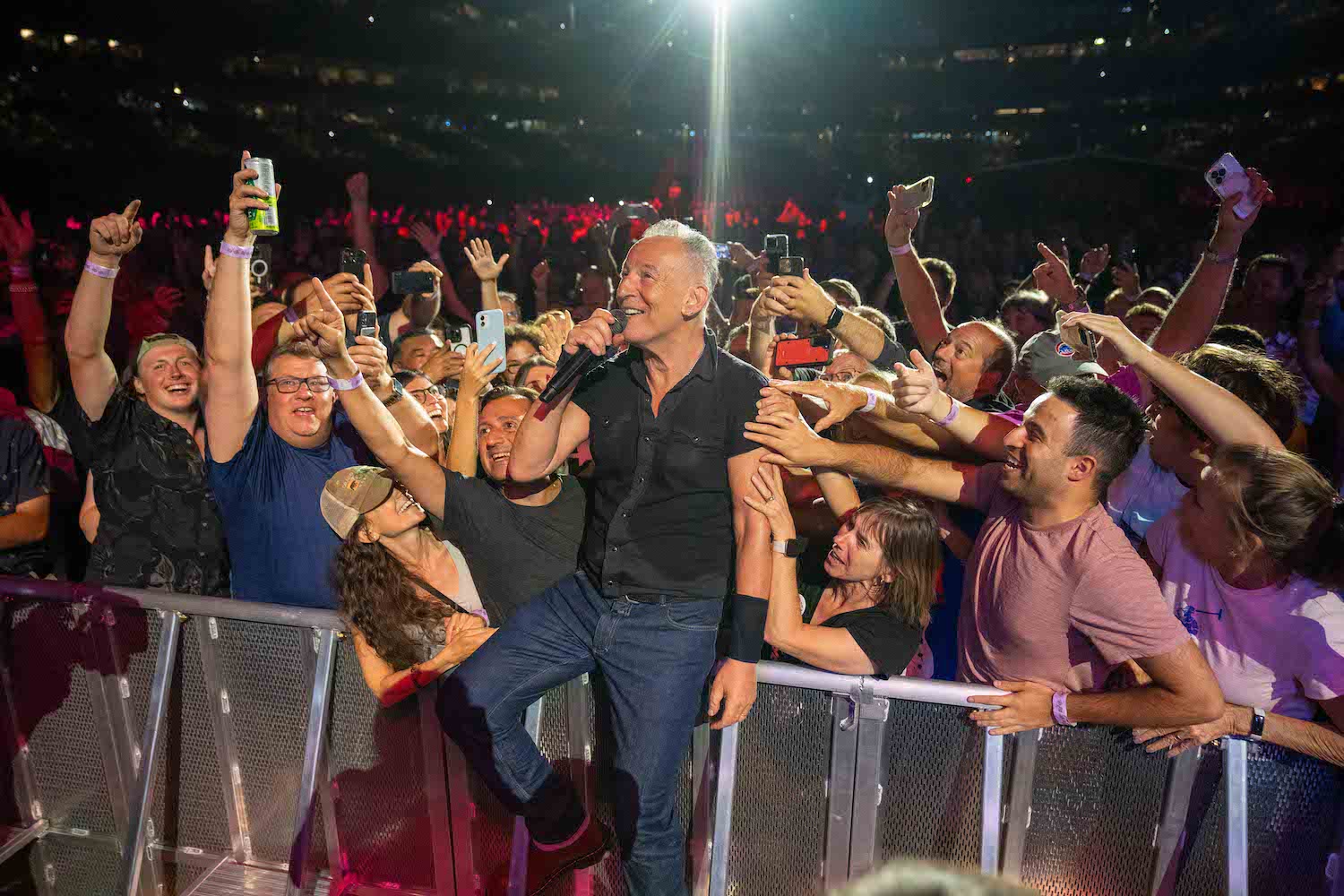 Bruce Springsteen & E Street Band at Wrigley Field, Chicago, Illinois on August 9, 2023.