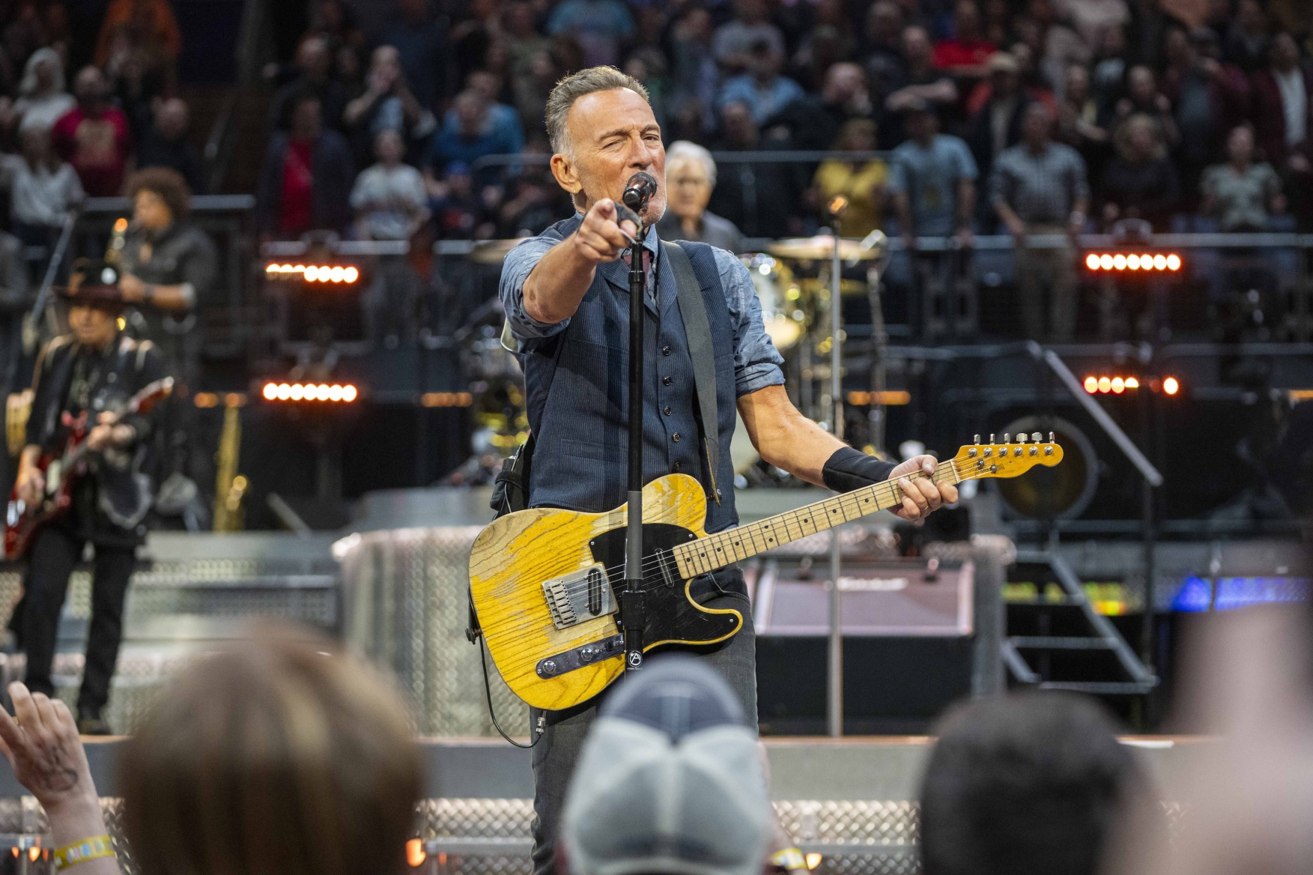 Bruce Springsteen & E Street Band at Nationwide Arena, Columbus, Ohio on April 21, 2024.
