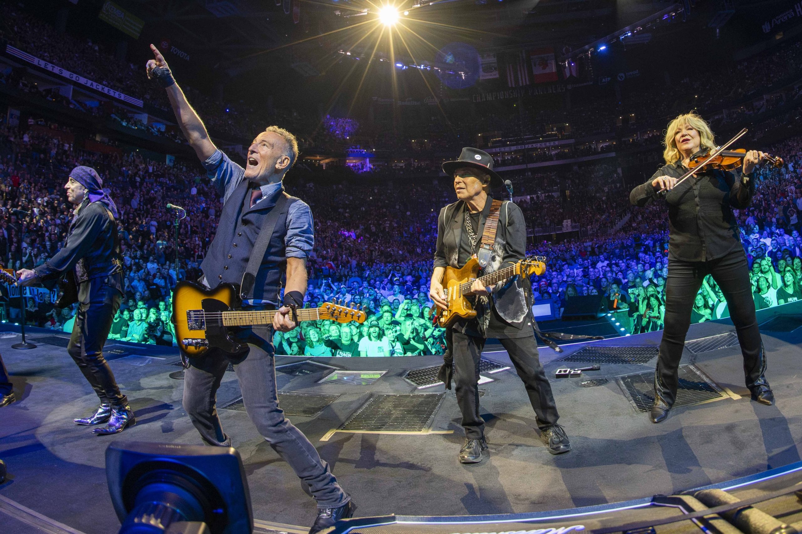Bruce Springsteen & E Street Band at Nationwide Arena, Columbus, Ohio on April 21, 2024.