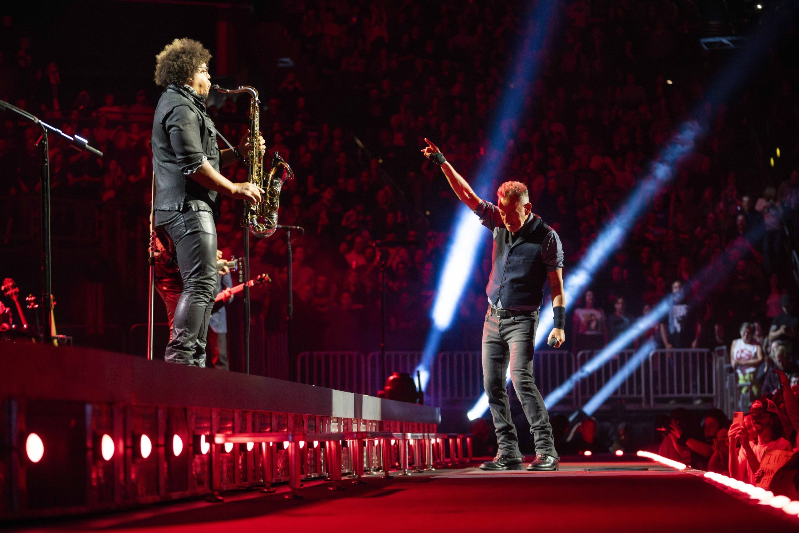 Bruce Springsteen & E Street Band at Nationwide Arena, Columbus, Ohio on April 21, 2024.