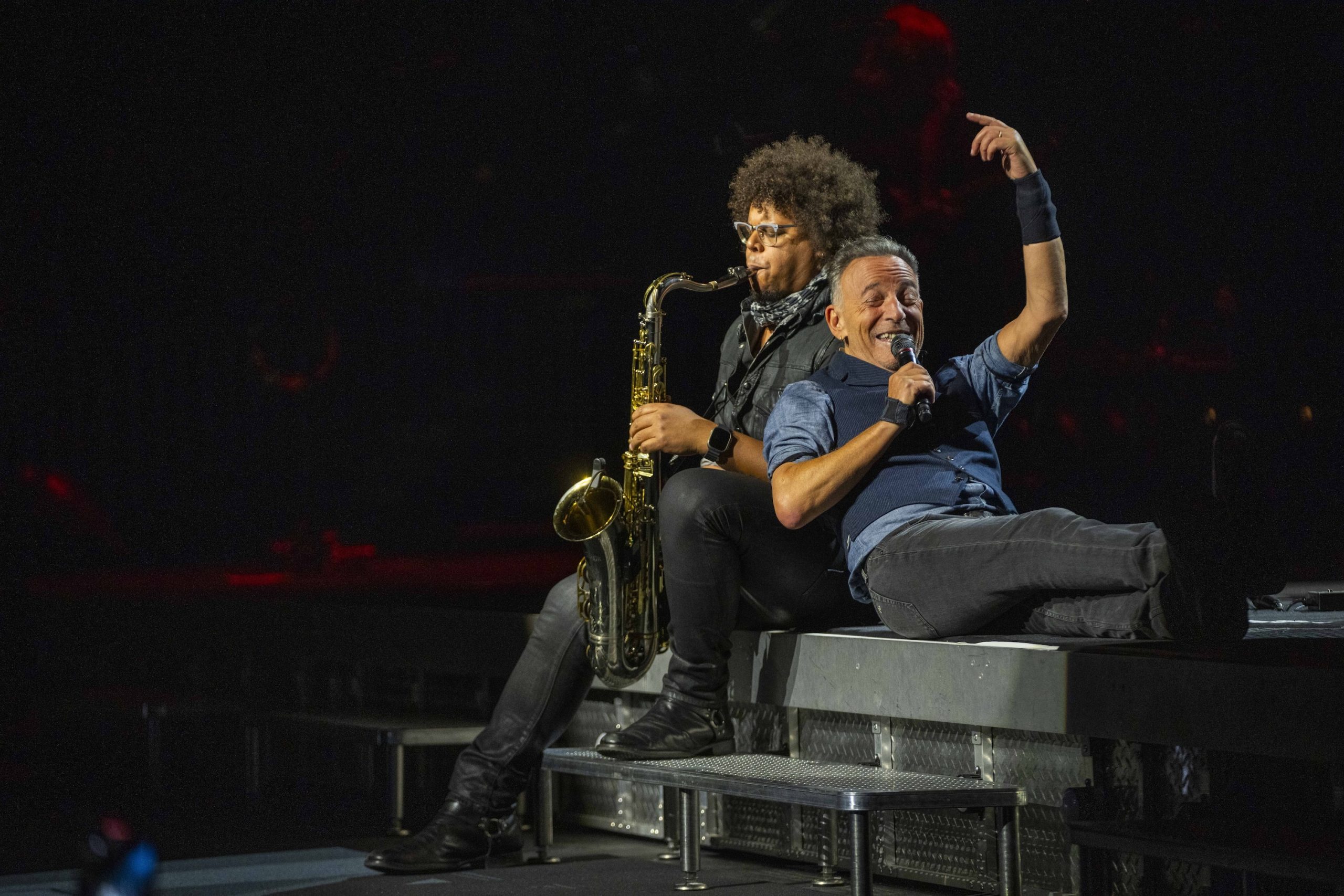 Bruce Springsteen & E Street Band at Nationwide Arena, Columbus, Ohio on April 21, 2024.