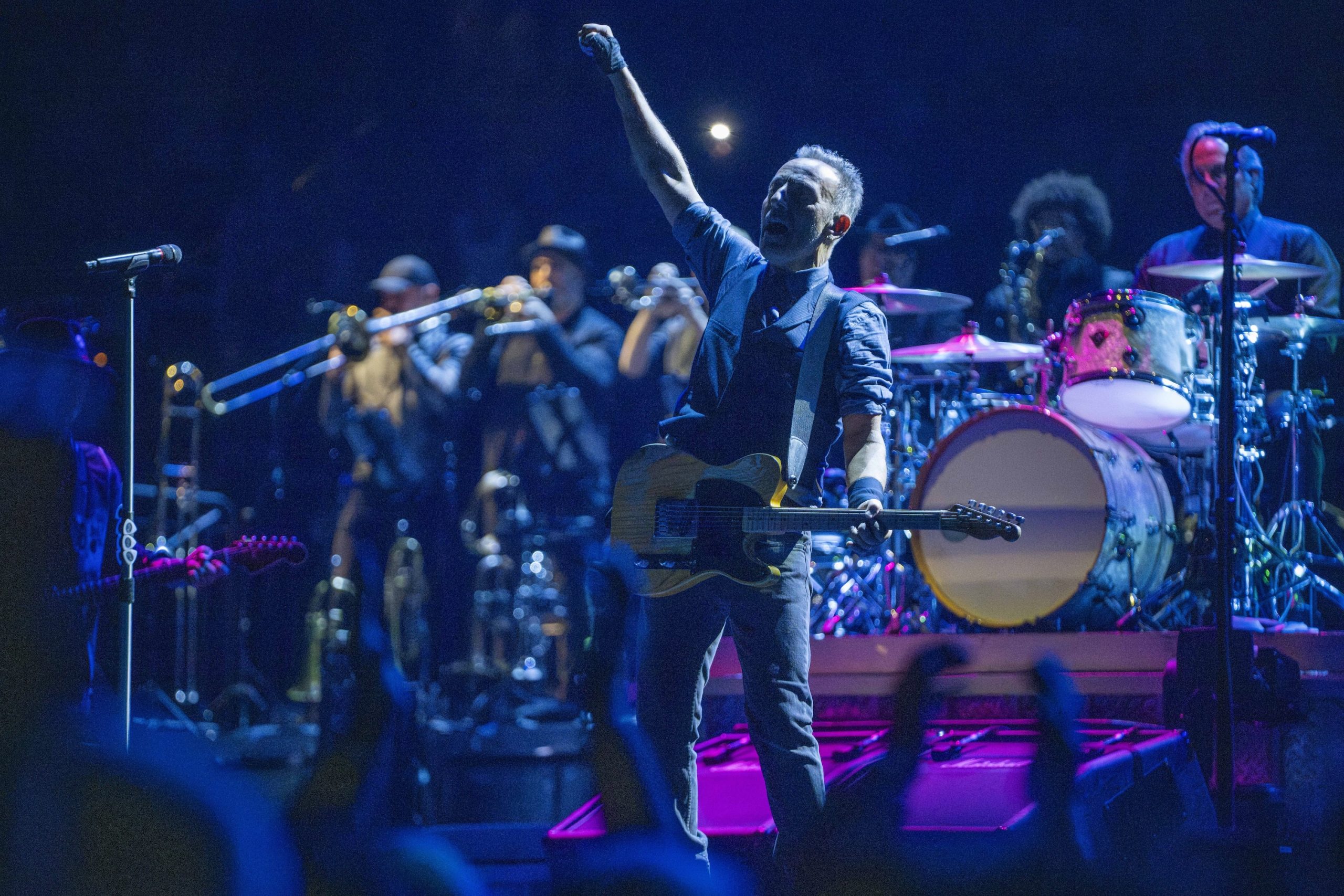 Bruce Springsteen & E Street Band at Nationwide Arena, Columbus, Ohio on April 21, 2024.