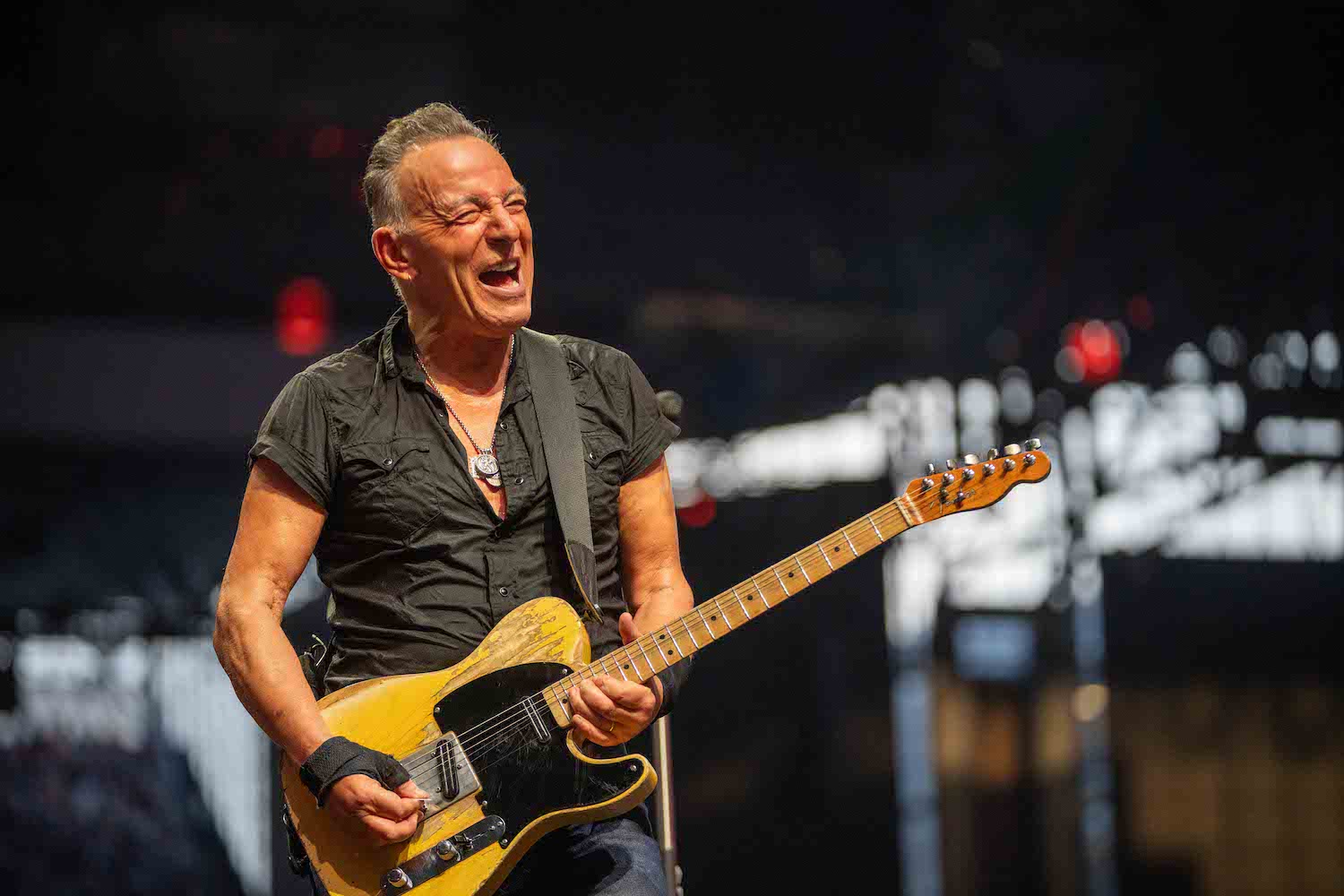 Bruce Springsteen & E Street Band at Parken, Copenhagen, Denmark on July 13, 2023.