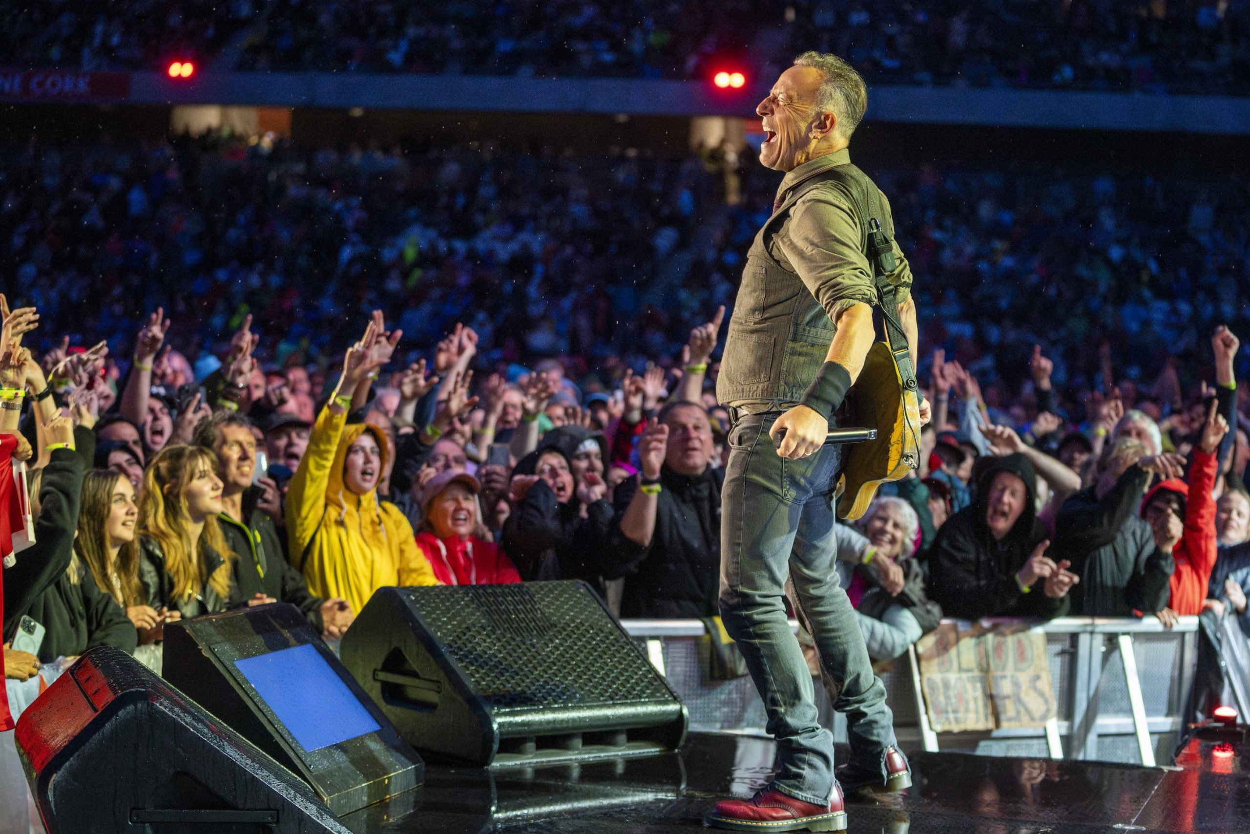 Bruce Springsteen & E Street Band at Páirc Uí Chaoimh, Cork, Ireland on May 16, 2024.