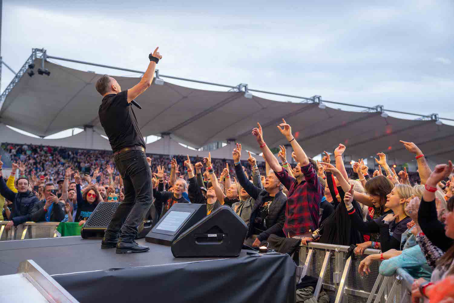 Bruce Springsteen & E Street Band at RDS Arena, Dublin, Ireland on May 7, 2023.