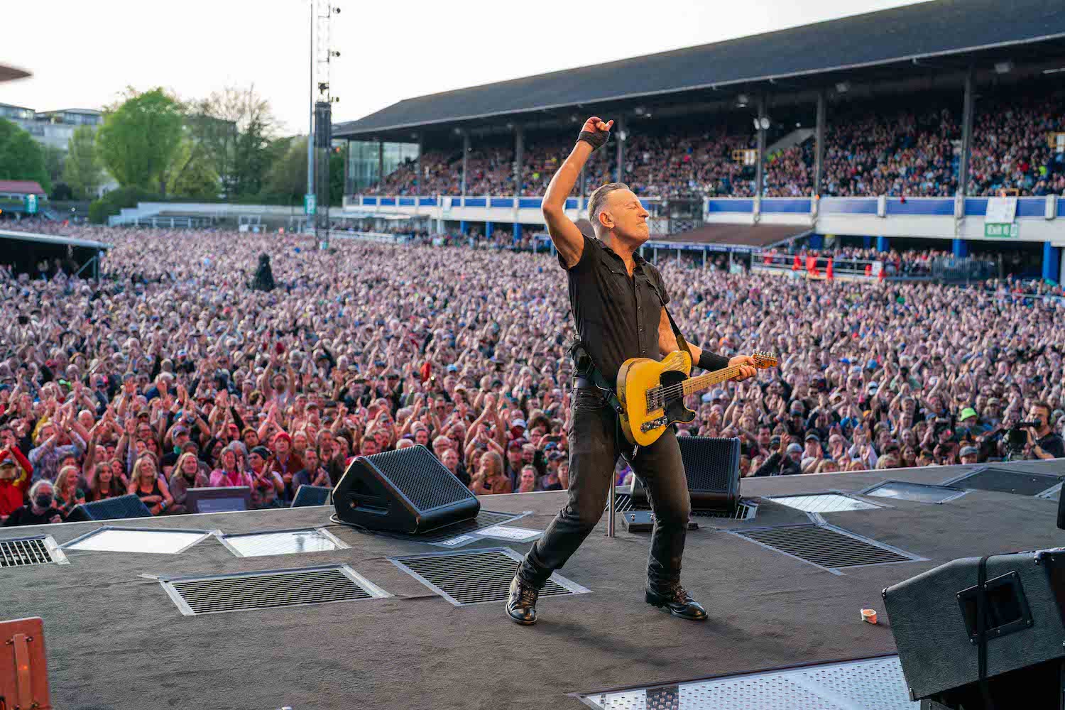 Bruce Springsteen & E Street Band at RDS Arena, Dublin, Ireland on May 9, 2023.