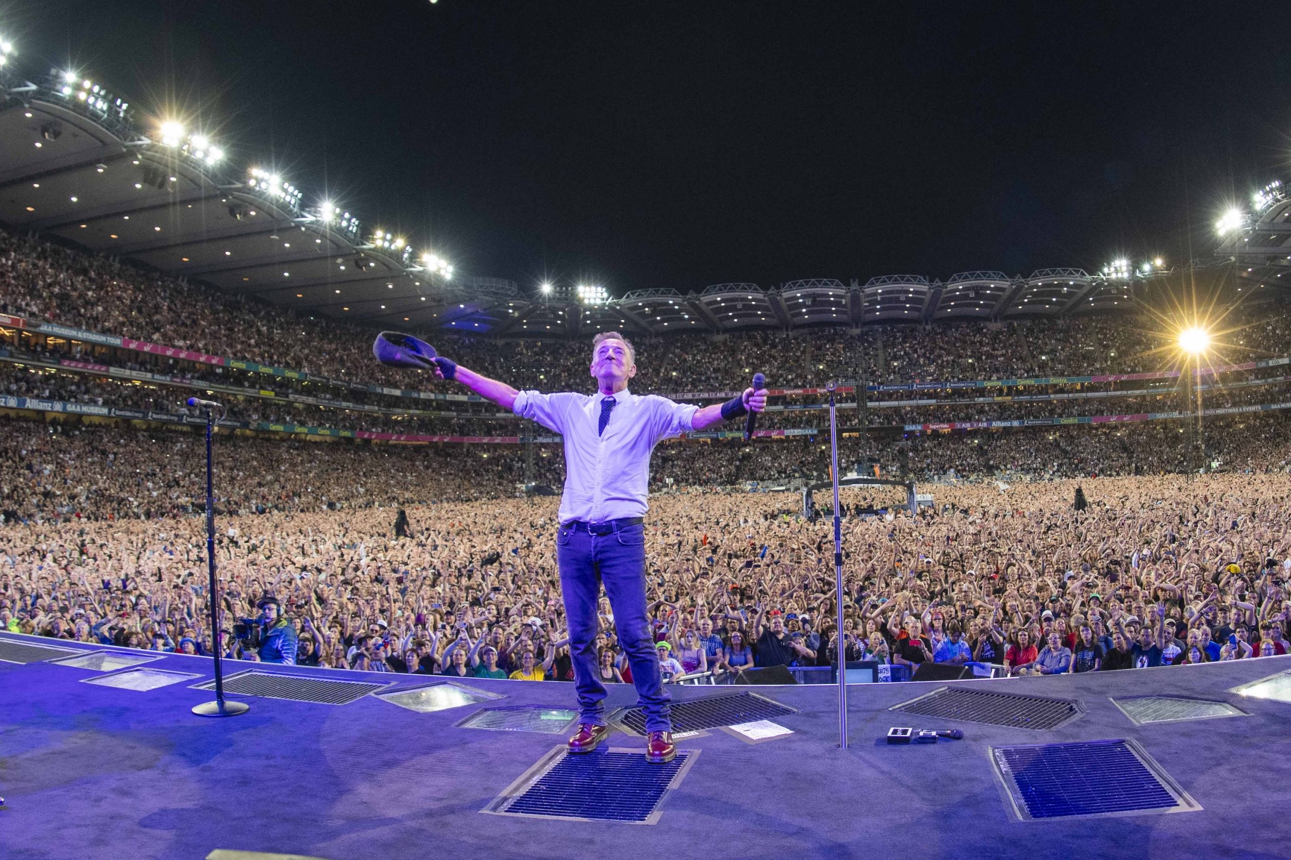 Bruce Springsteen & E Street Band at Croke Park, Dublin, Ireland on May 19, 2024.