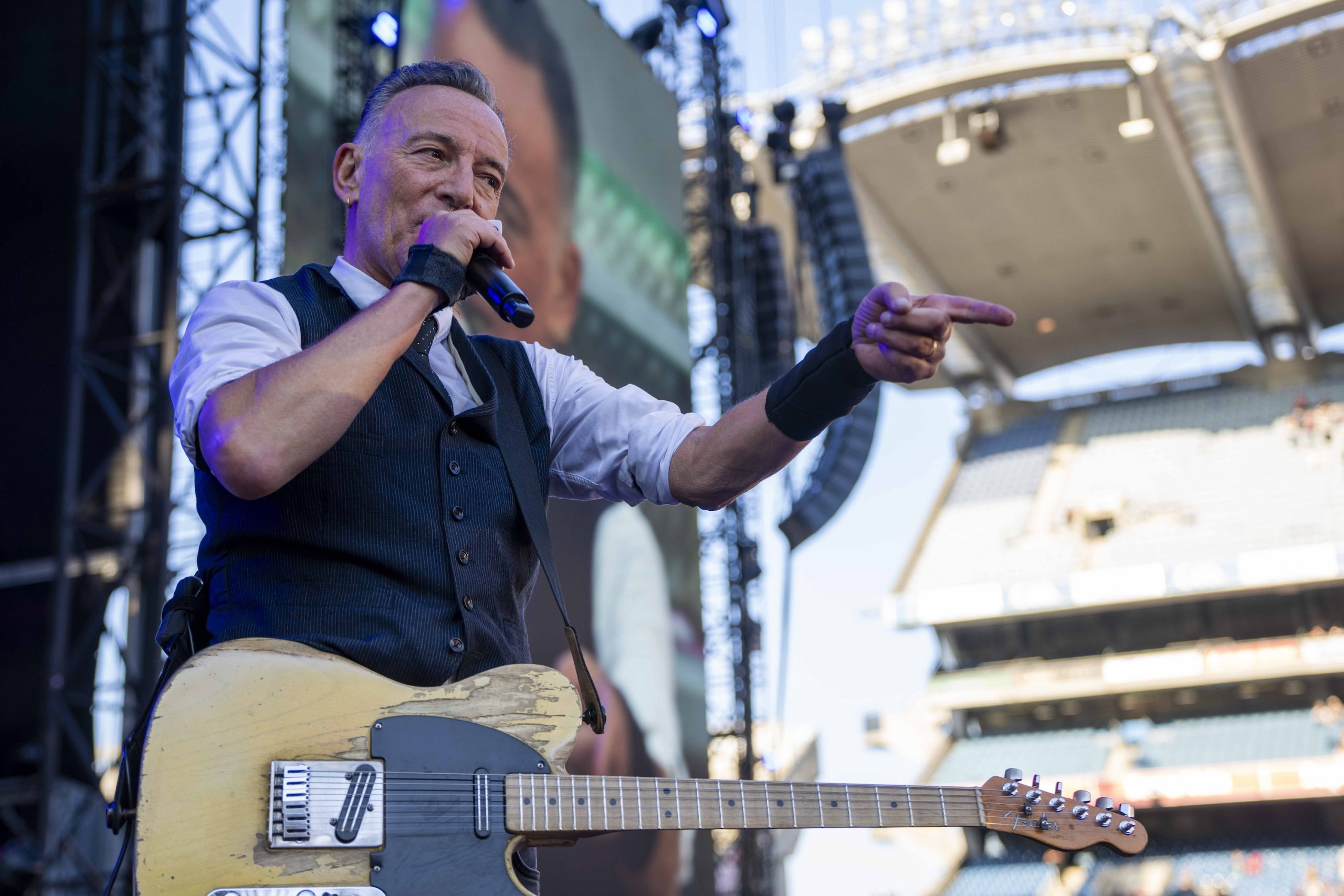 Bruce Springsteen & E Street Band at Croke Park, Dublin, Ireland on May 19, 2024.