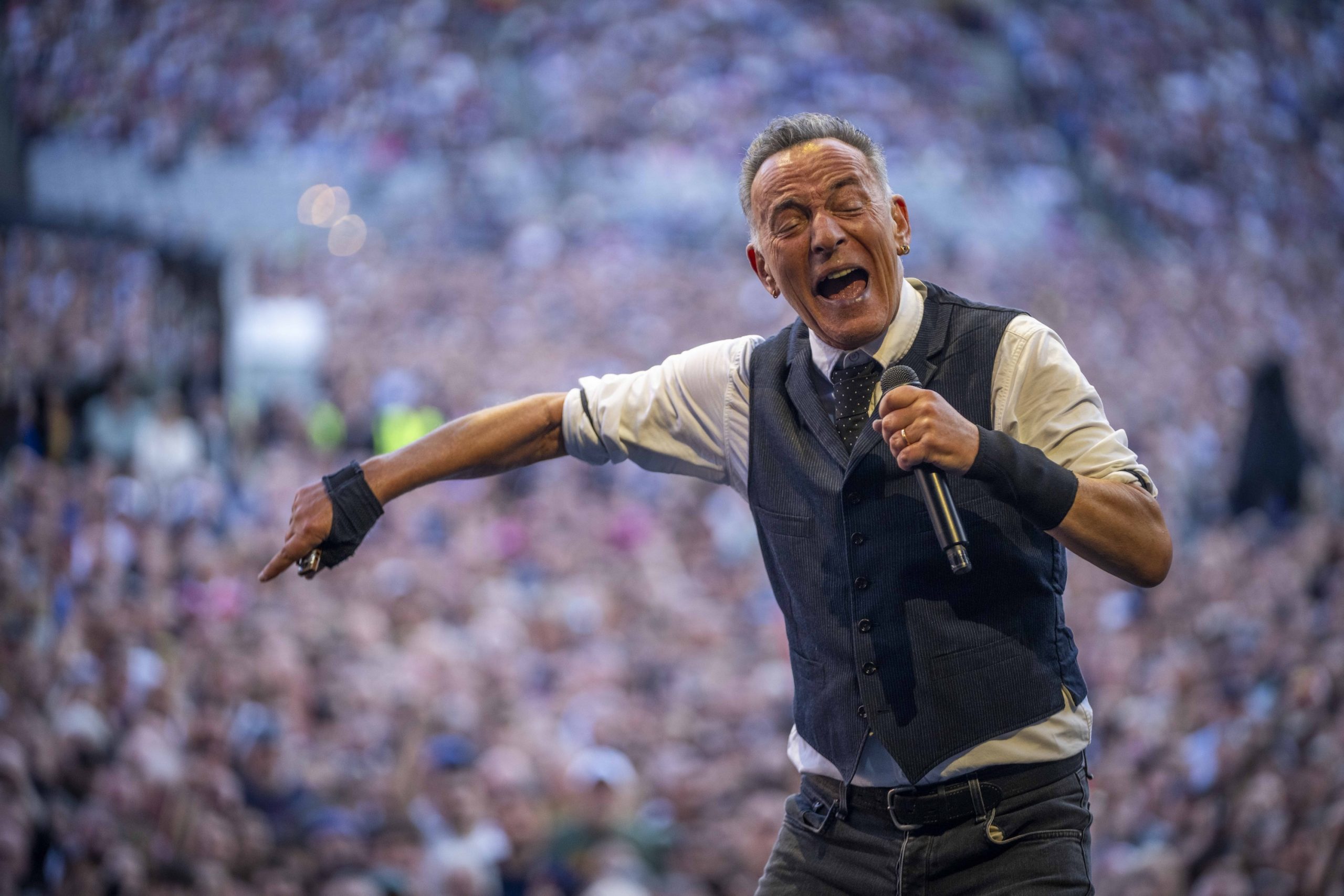Bruce Springsteen & E Street Band at Croke Park, Dublin, Ireland on May 19, 2024.