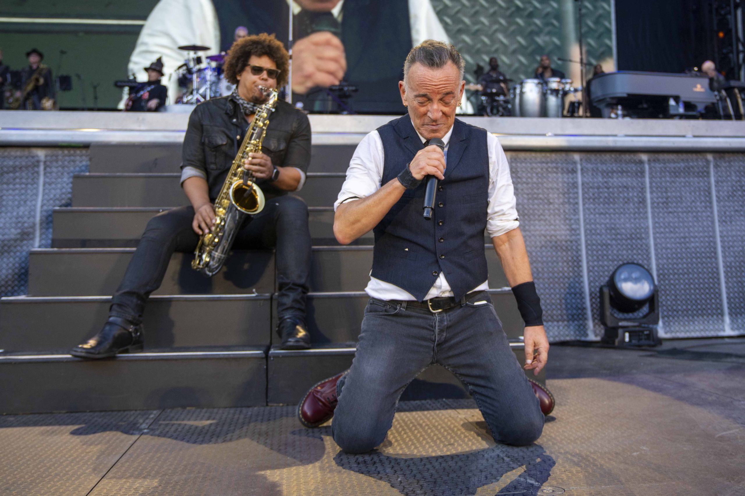 Bruce Springsteen & E Street Band at Croke Park, Dublin, Ireland on May 19, 2024.