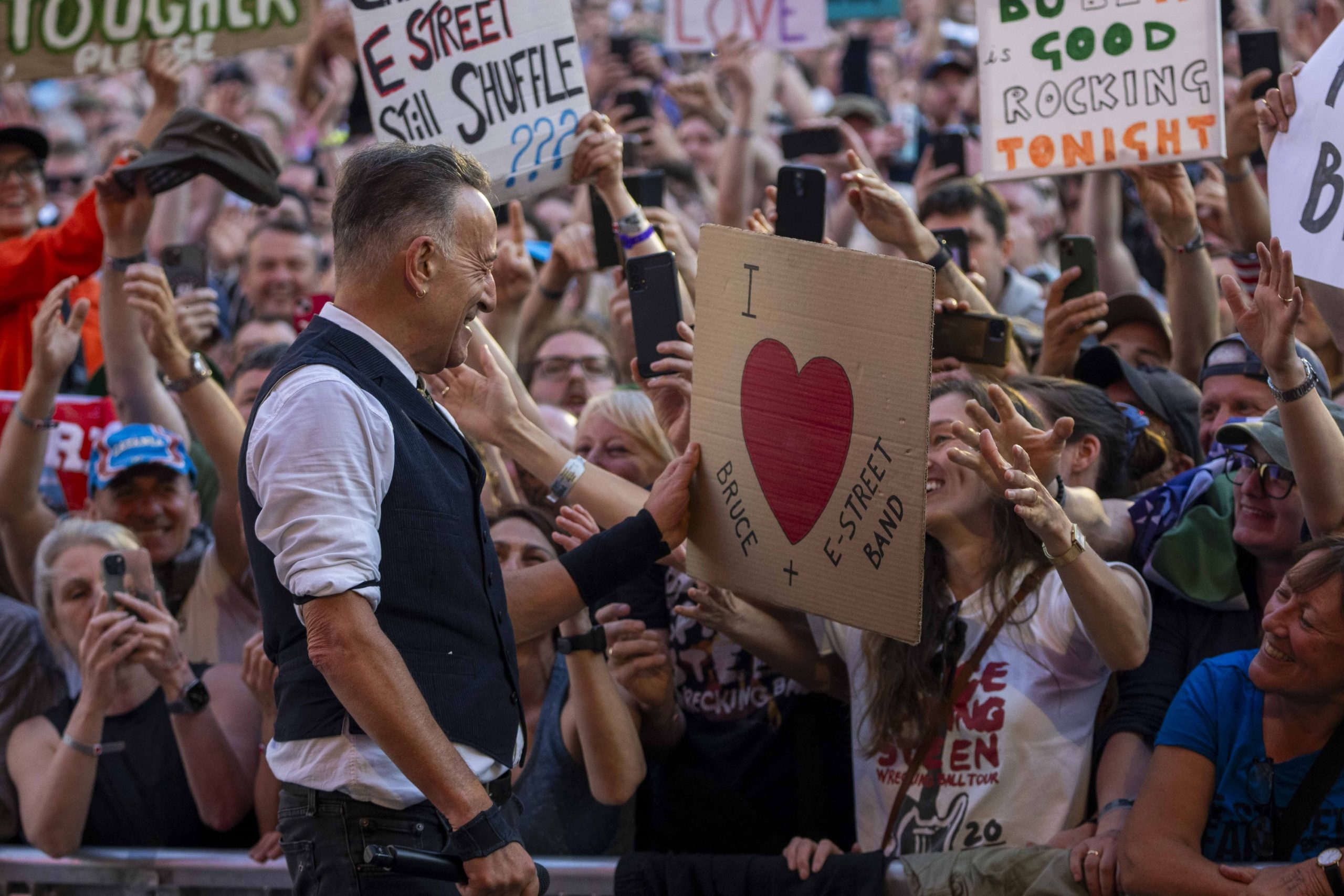 Bruce Springsteen & E Street Band at Croke Park, Dublin, Ireland on May 19, 2024.