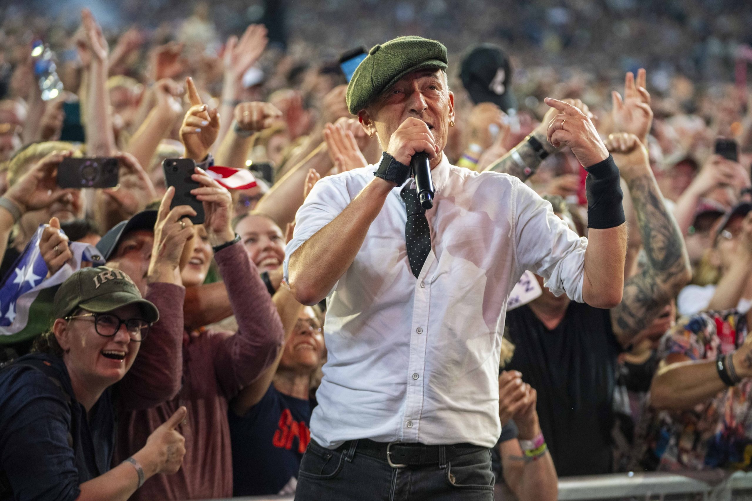 Bruce Springsteen & E Street Band at Croke Park, Dublin, Ireland on May 19, 2024.
