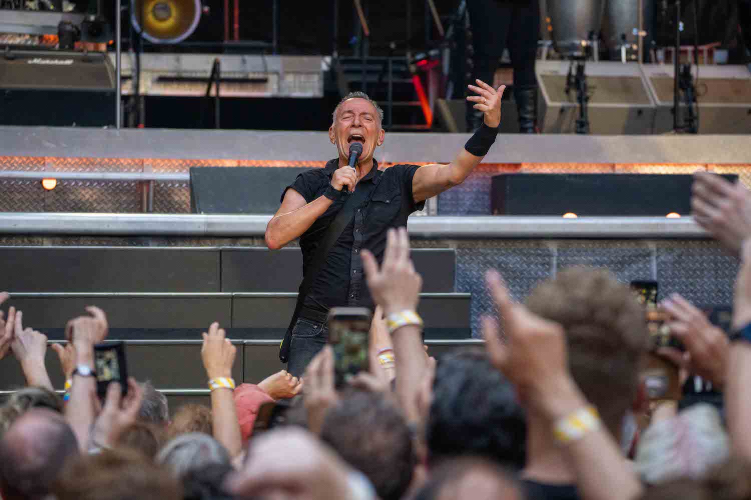 Bruce Springsteen & E Street Band at MERKUR SPIEL-ARENA, Düsseldorf, Germany on June 21, 2023.