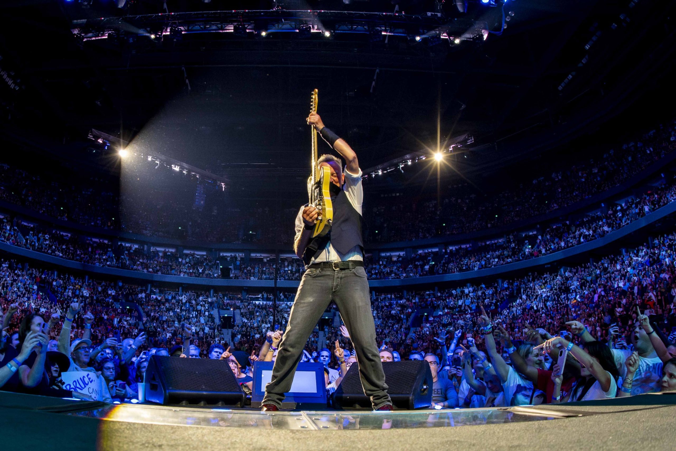 Bruce Springsteen & E Street Band at Centre Bell, Montreal, QC on October 31, 2024.
