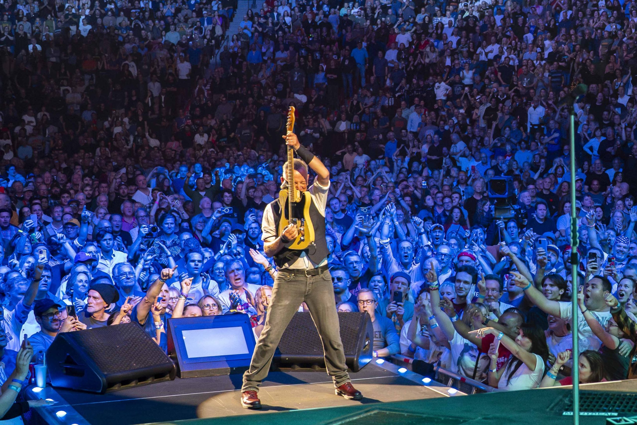 Bruce Springsteen & E Street Band at Centre Bell, Montreal, QC on October 31, 2024.