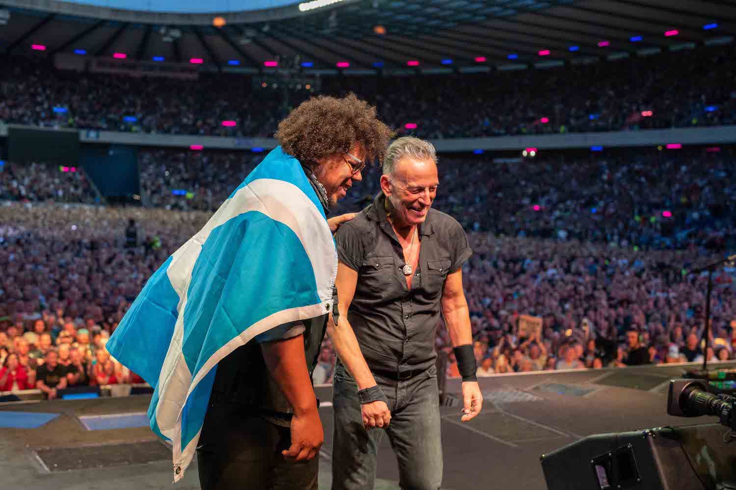 Bruce Springsteen & E Street Band at BT Murrayfield Stadium, Edinburgh, Scotland on May 30, 2023.