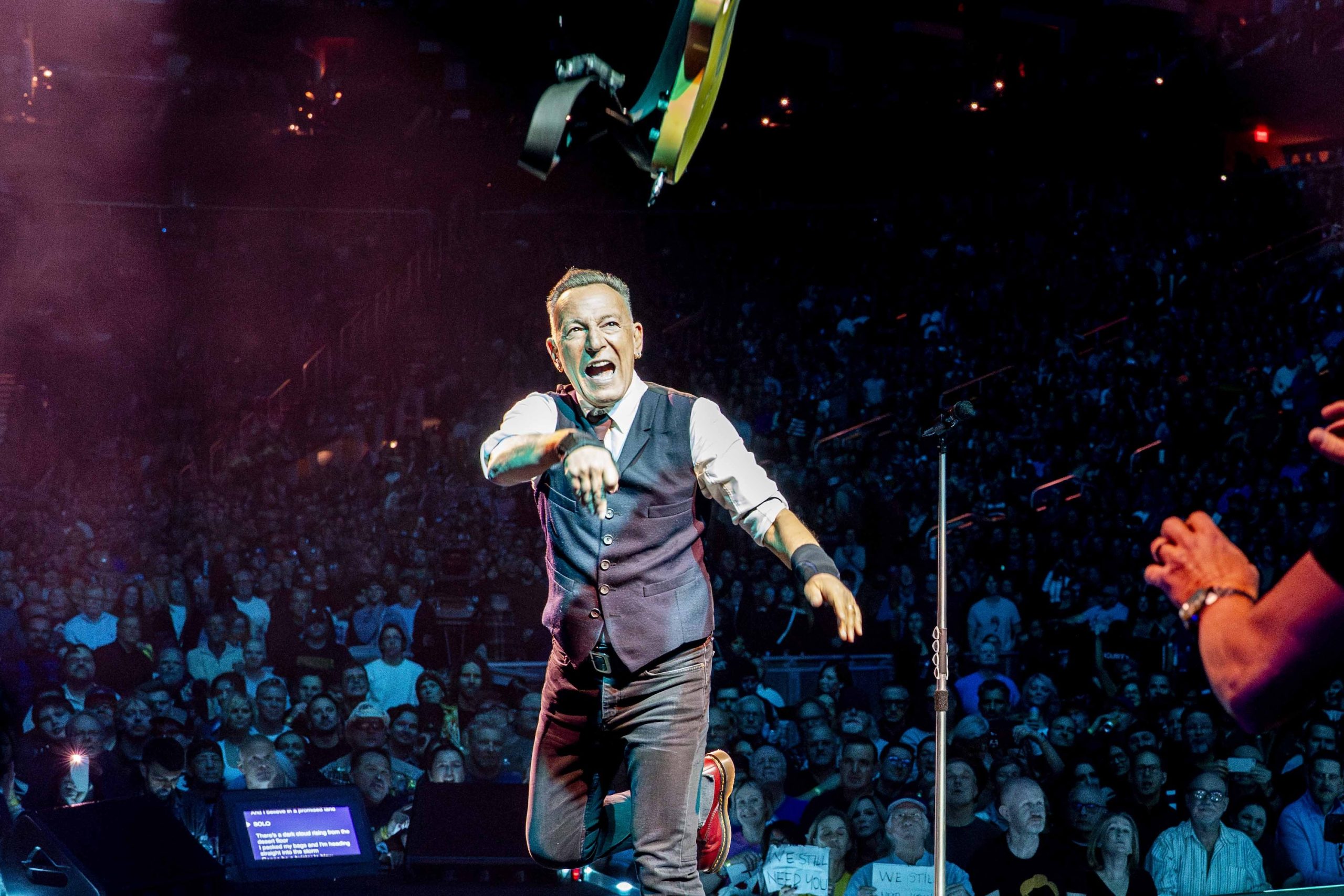 Bruce Springsteen & E Street Band at Rogers Place, Edmonton, AB on November 19, 2024.