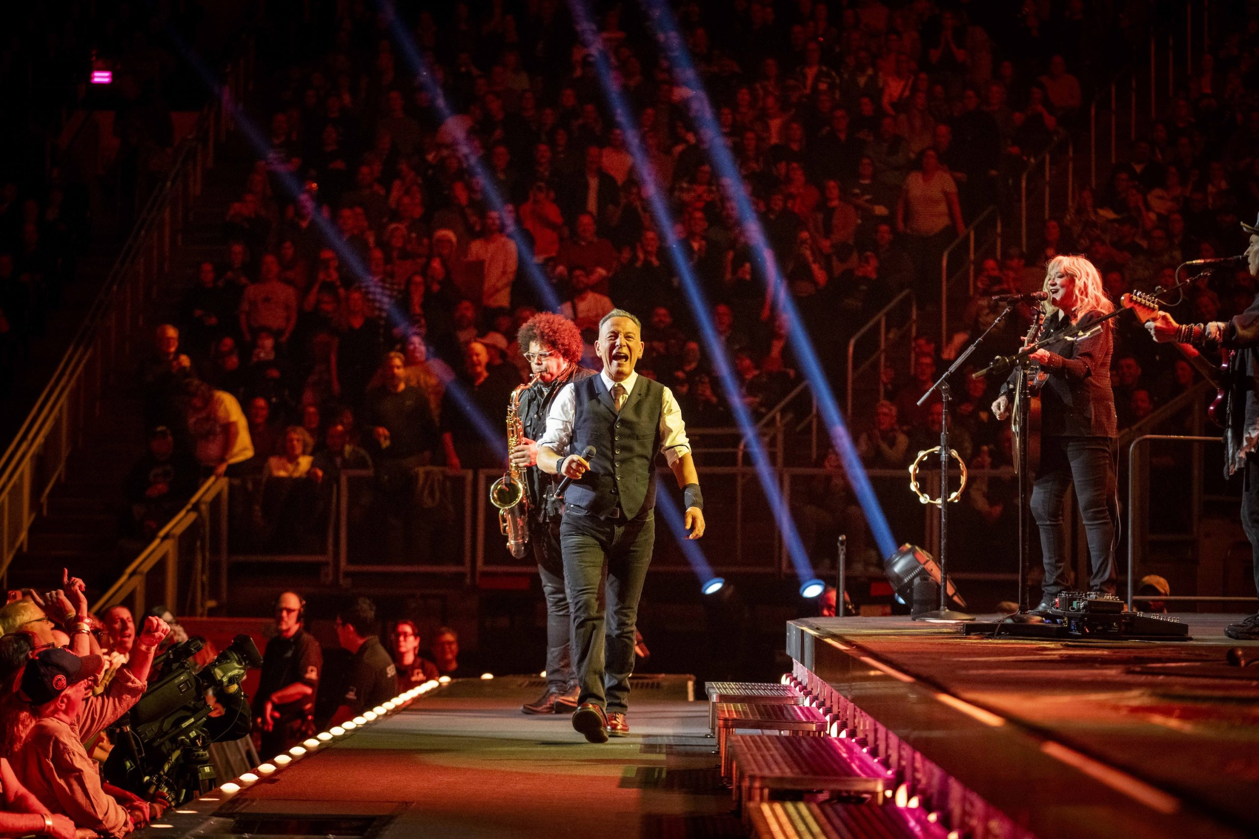 Bruce Springsteen & E Street Band at Rogers Place, Edmonton, AB on November 19, 2024.