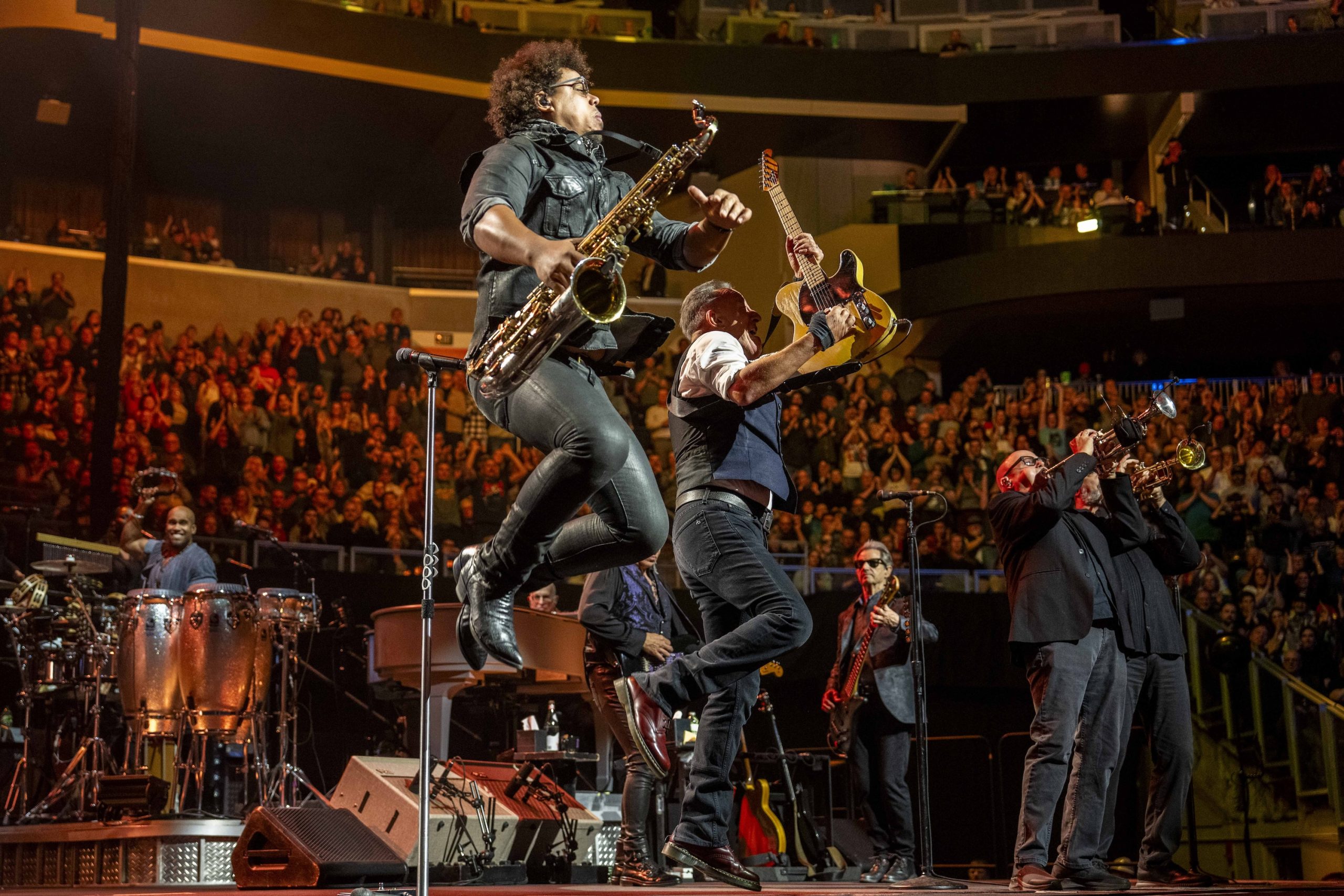 Bruce Springsteen & E Street Band at Rogers Place, Edmonton, AB on November 19, 2024.