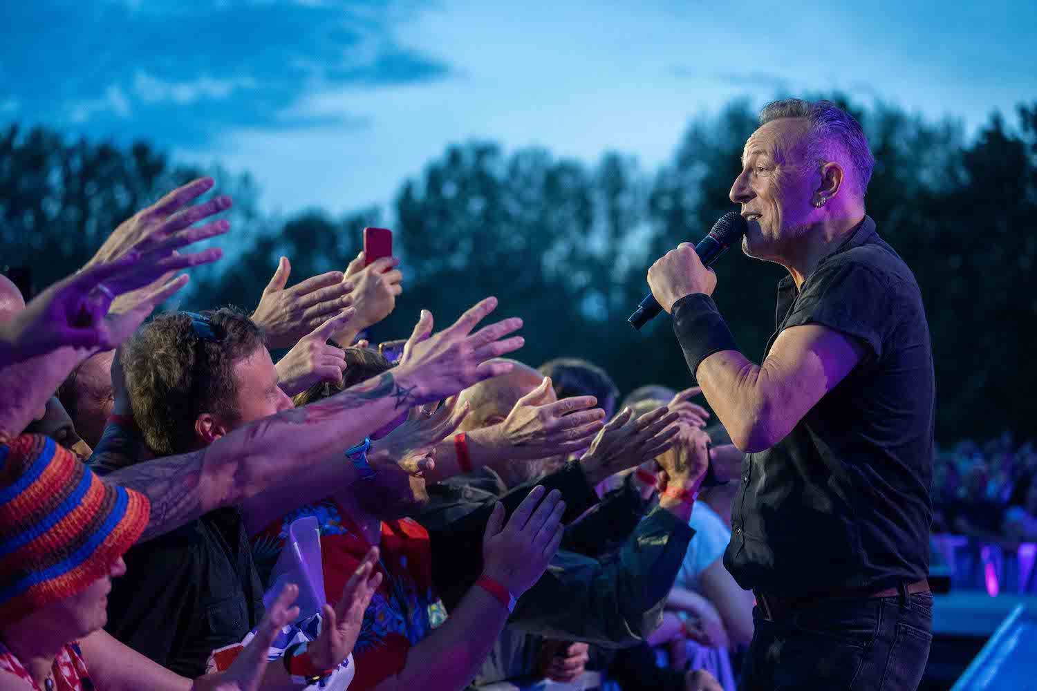 Bruce Springsteen & E Street Band at Parco Urbano G. Bassani, Ferrara, Italy on May 18, 2023.