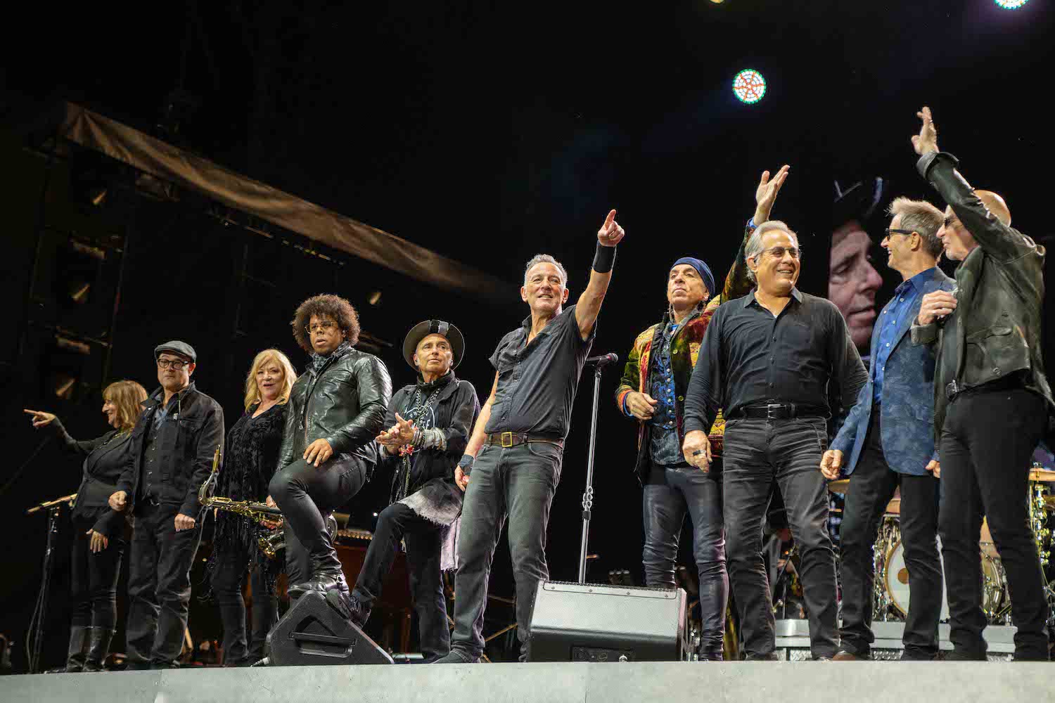 Bruce Springsteen & E Street Band at Parco Urbano G. Bassani, Ferrara, Italy on May 18, 2023.