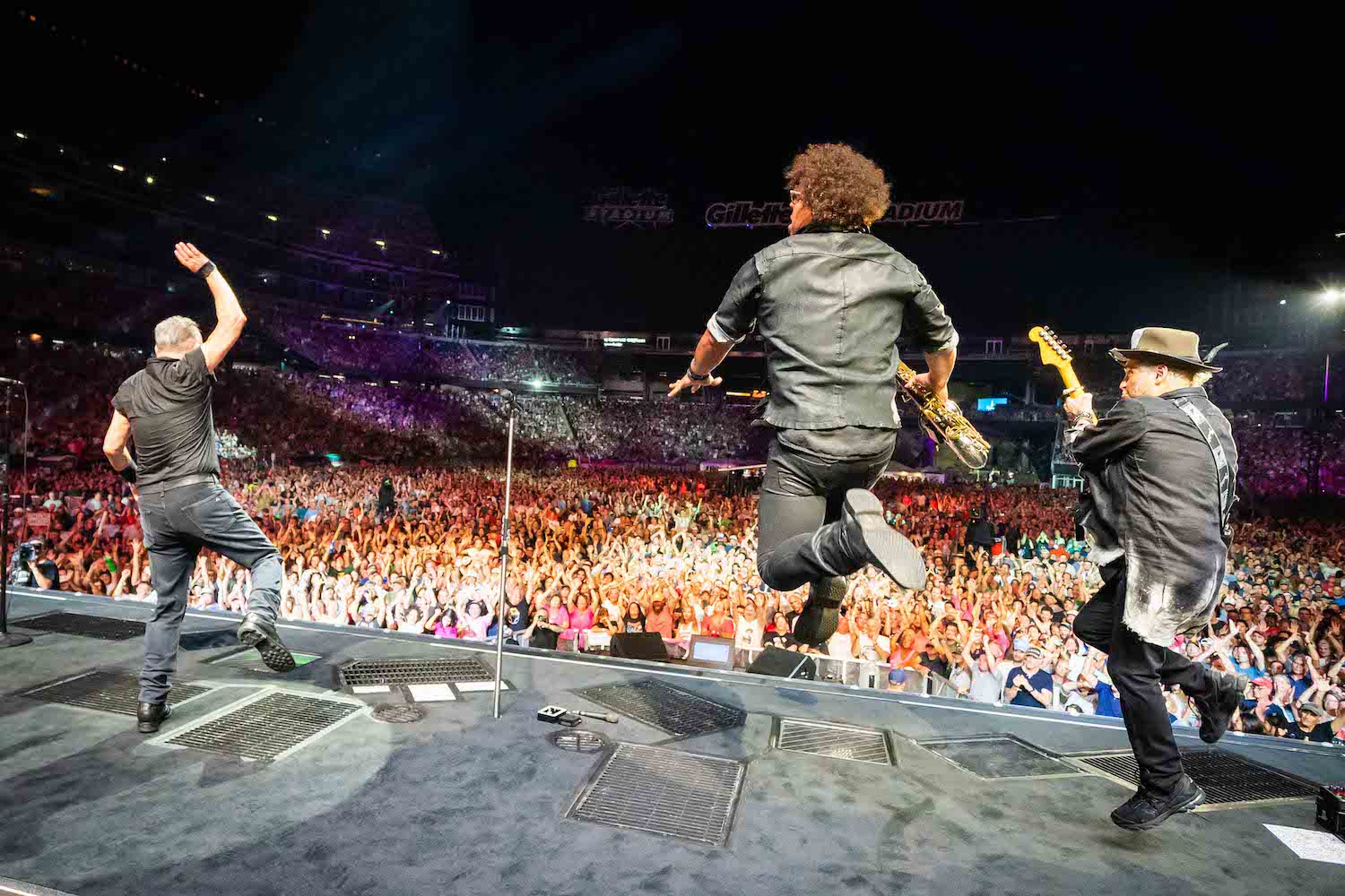 Bruce Springsteen & E Street Band at Gillette Stadium, Foxborough, Massachusetts on August 26, 2023.