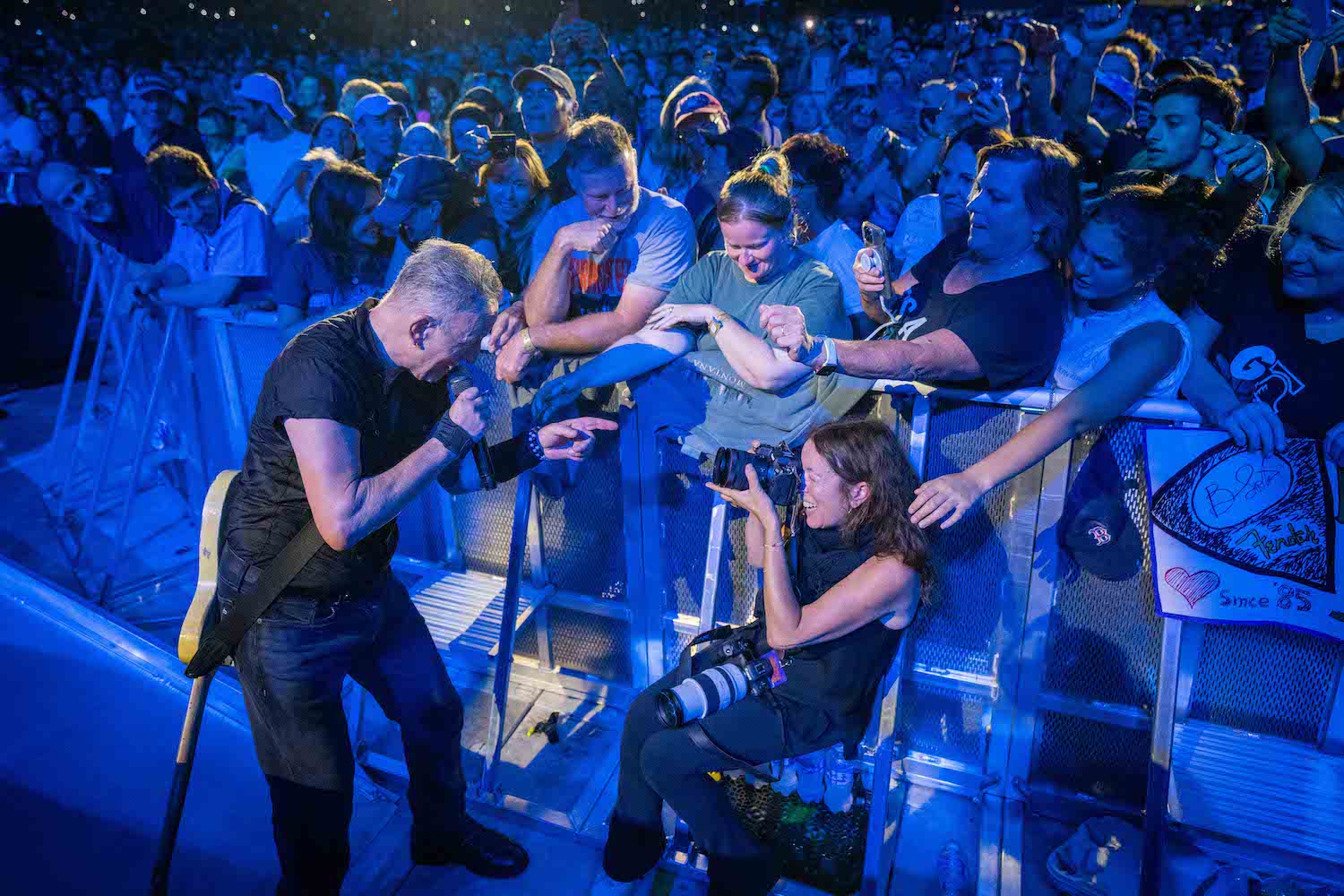 Bruce Springsteen & E Street Band at Gillette Stadium, Foxborough, Massachusetts on August 26, 2023.