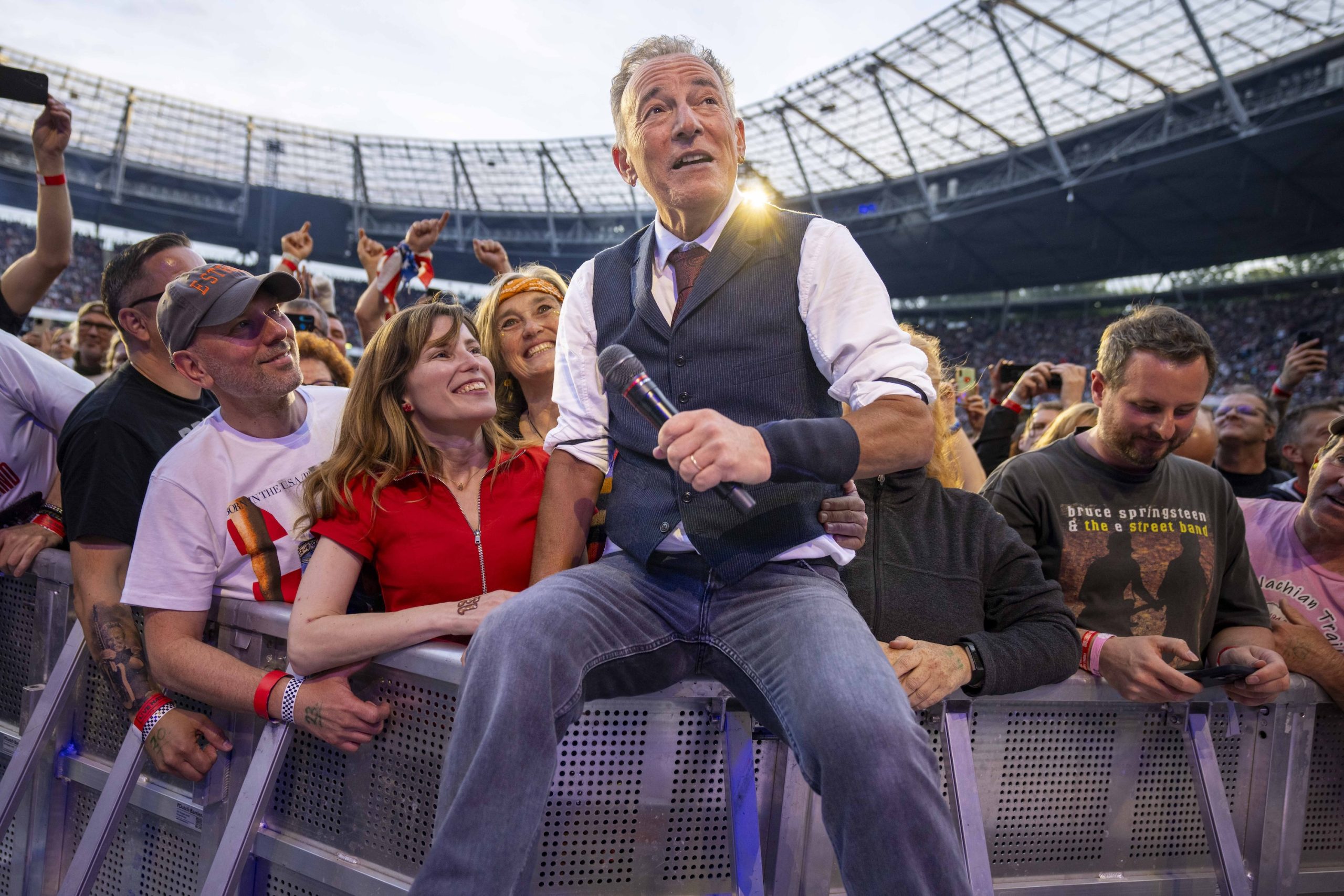 Bruce Springsteen & E Street Band at Heinz von Heiden Arena, Hannover, Germany on July 5, 2024.