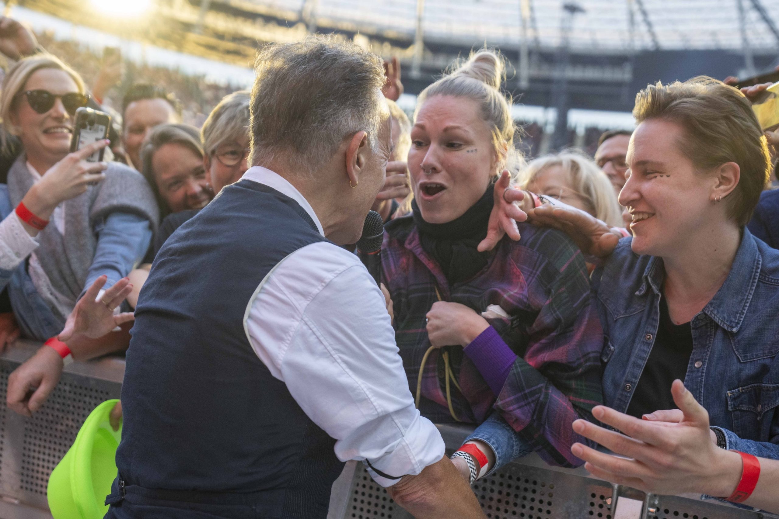 Bruce Springsteen & E Street Band at Heinz von Heiden Arena, Hannover, Germany on July 5, 2024.