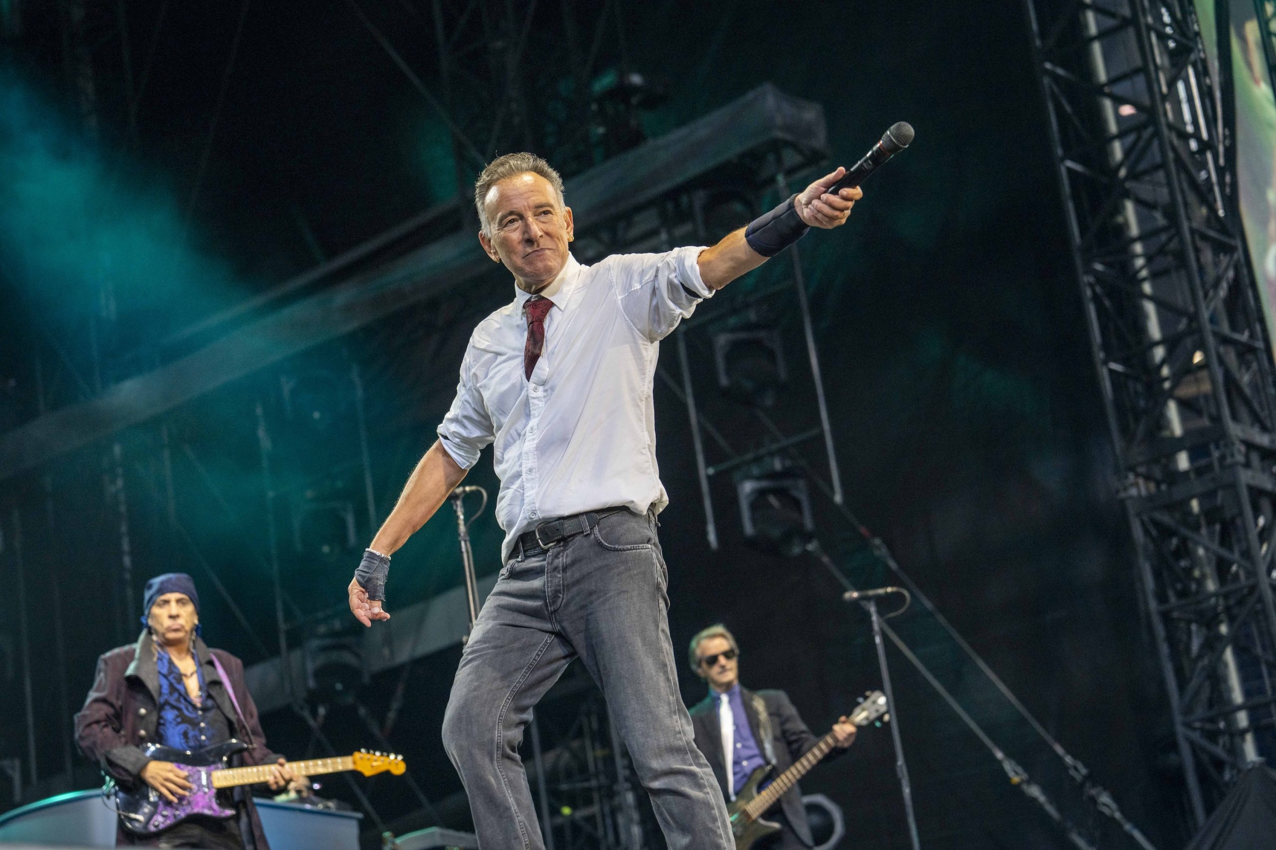 Bruce Springsteen & E Street Band at Heinz von Heiden Arena, Hannover, Germany on July 5, 2024.