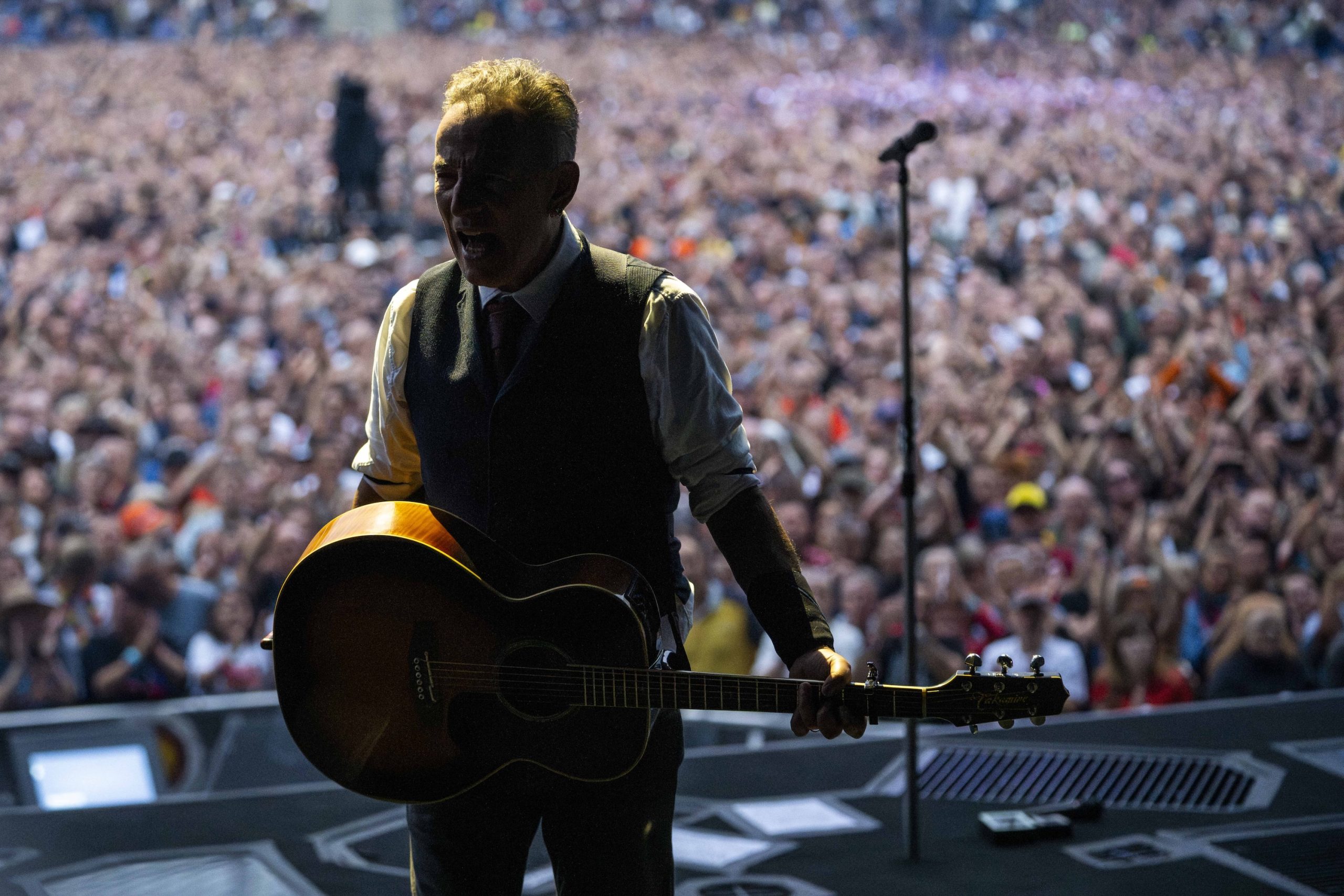 Bruce Springsteen & E Street Band at Heinz von Heiden Arena, Hannover, Germany on July 5, 2024.