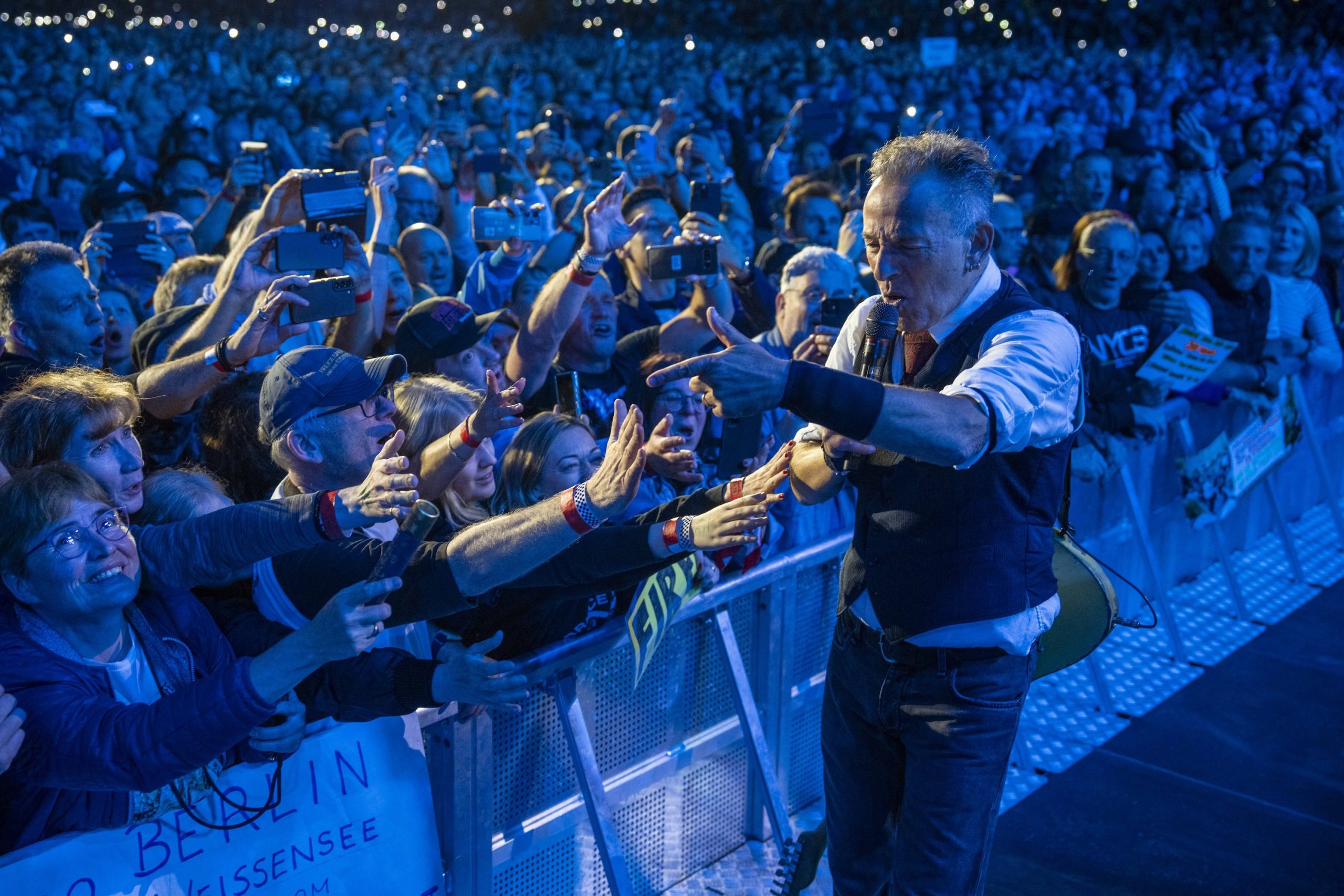 Bruce Springsteen & E Street Band at Heinz von Heiden Arena, Hannover, Germany on July 5, 2024.