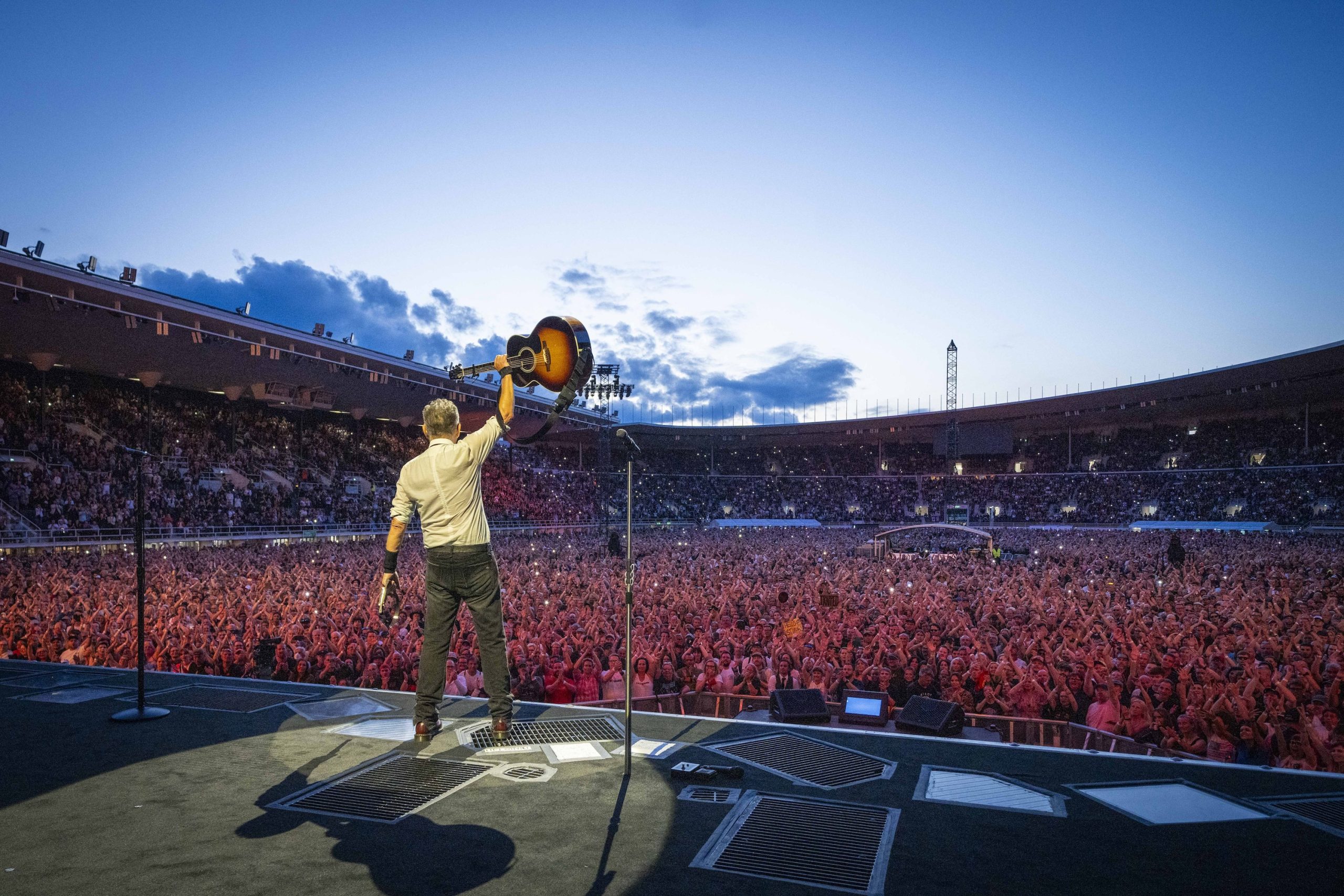 Bruce Springsteen & E Street Band at Olympic Stadium, Helsinki, Finland on July 12, 2024.