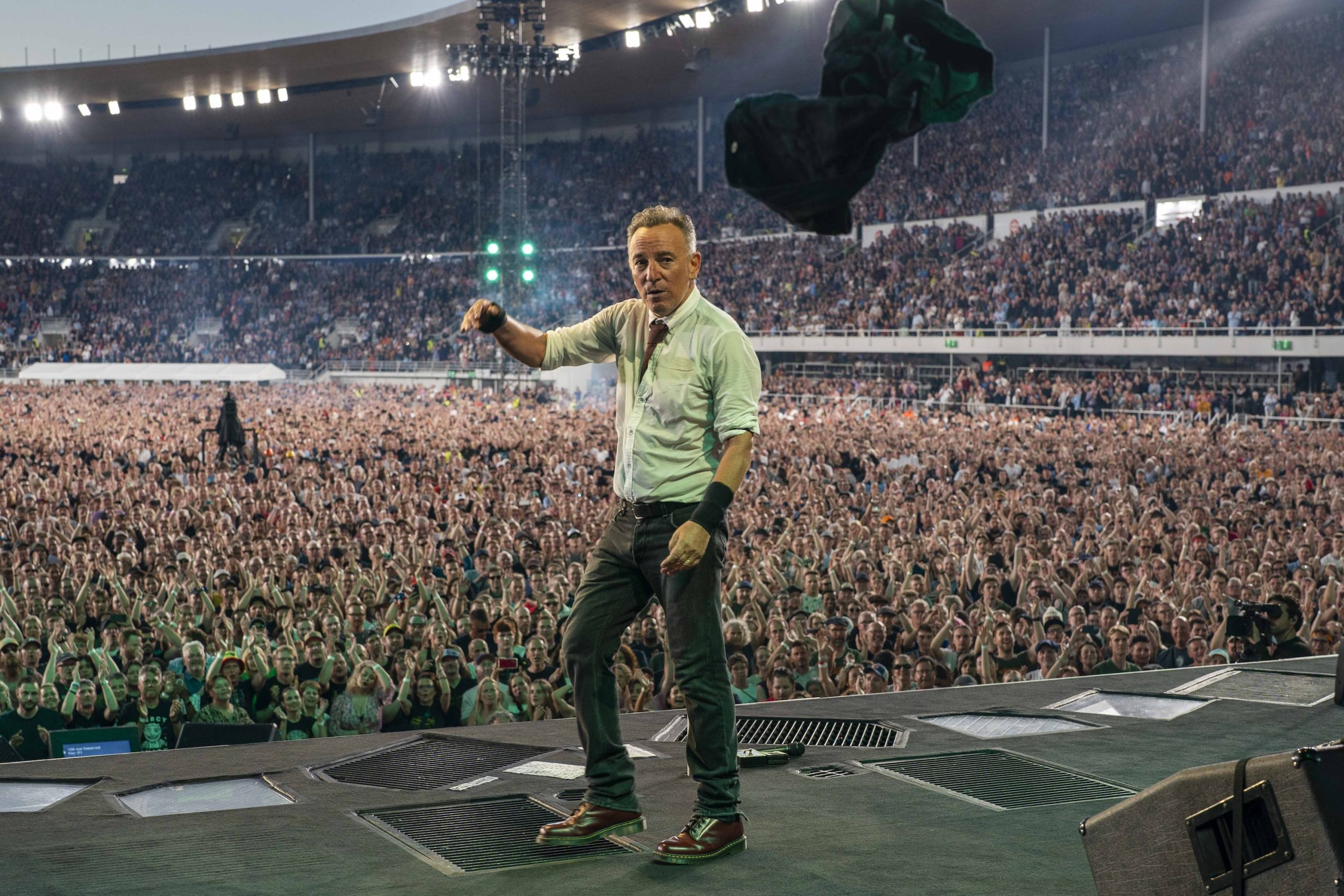 Bruce Springsteen & E Street Band at Olympic Stadium, Helsinki, Finland on July 12, 2024.