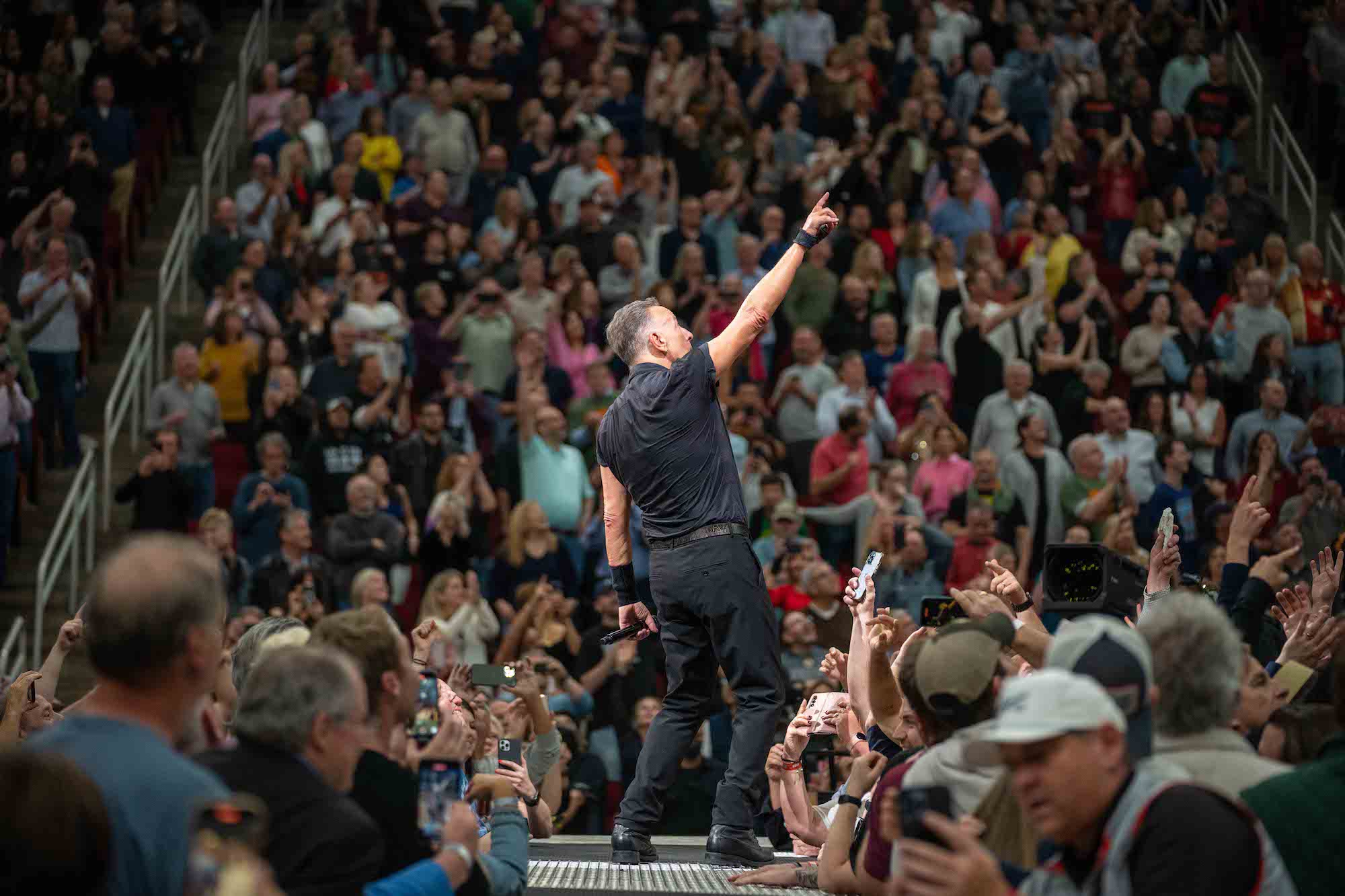 Bruce Springsteen & E Street Band at Toyota Center, Houston, Texas on February 14, 2023.