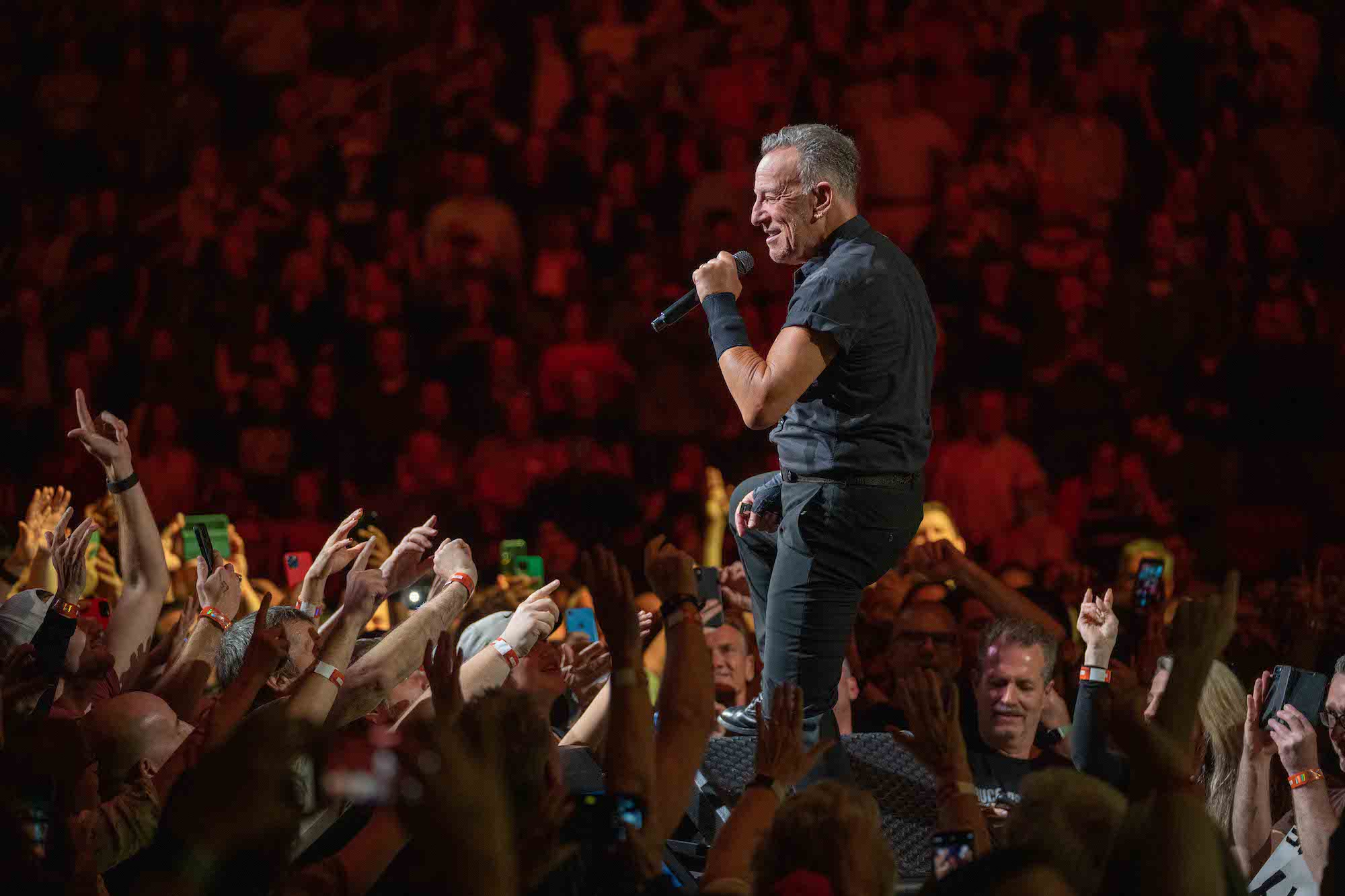 Bruce Springsteen & E Street Band at Toyota Center, Houston, Texas on February 14, 2023.
