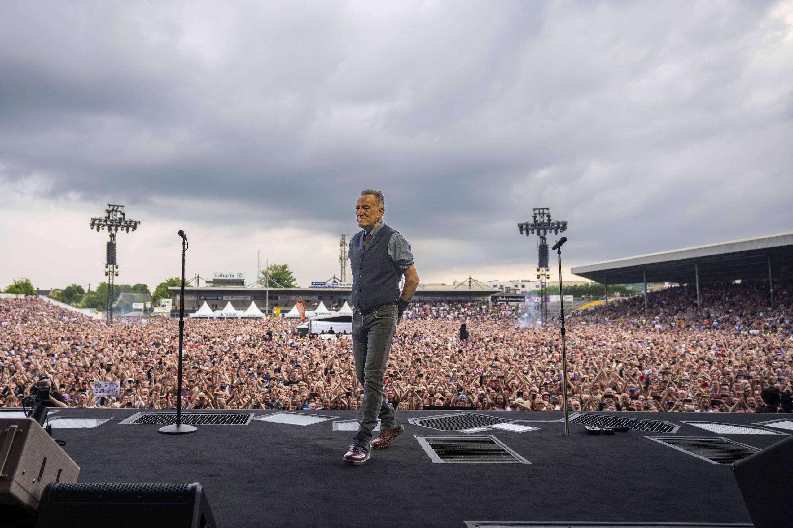 Bruce Springsteen & E Street Band at Nowlan Park, Kilkenny, Ireland on May 12, 2024.