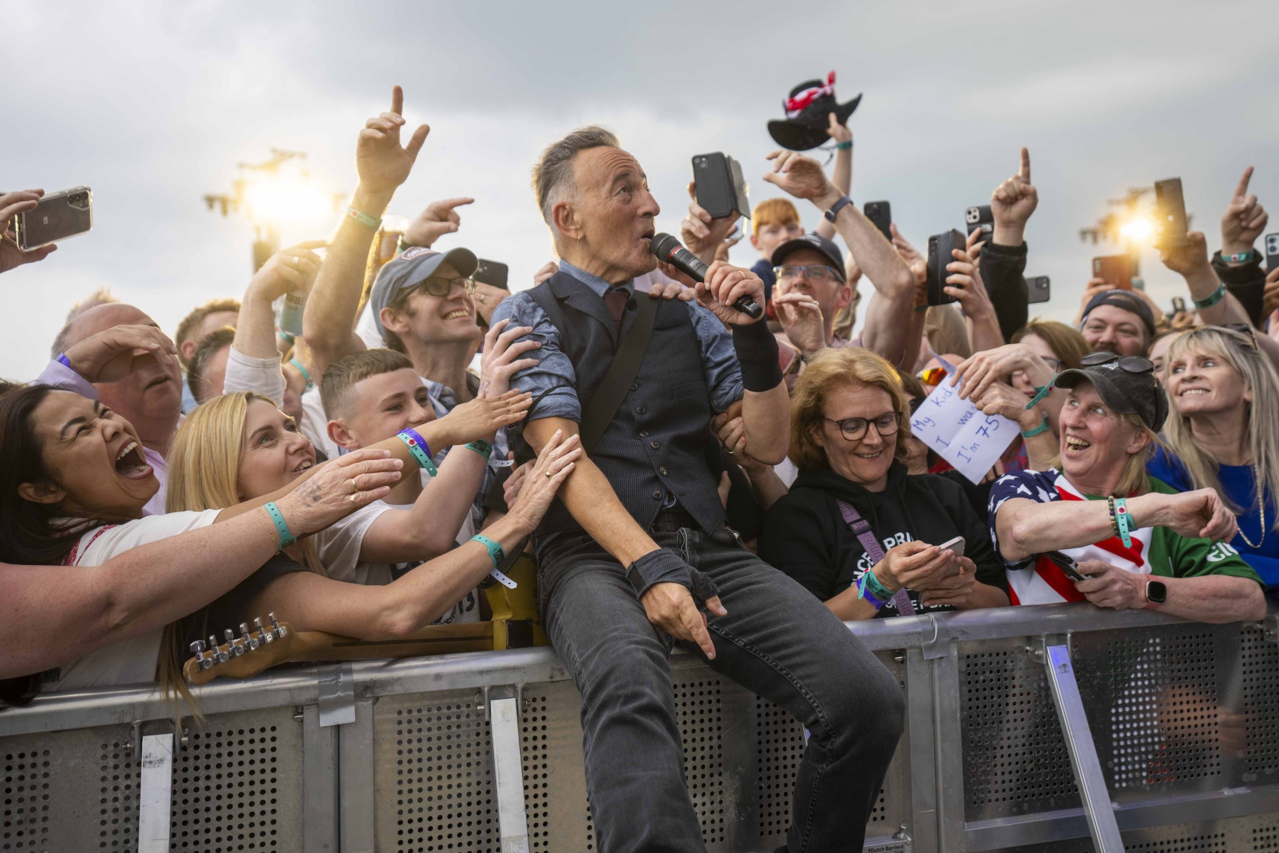 Bruce Springsteen & E Street Band at Nowlan Park, Kilkenny, Ireland on May 12, 2024.