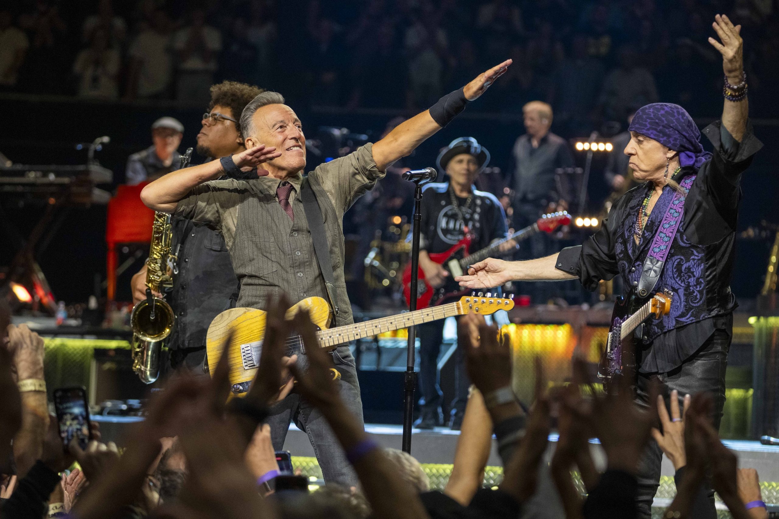 Bruce Springsteen & E Street Band at Kia Forum, Inglewood, California on April 4, 2024.