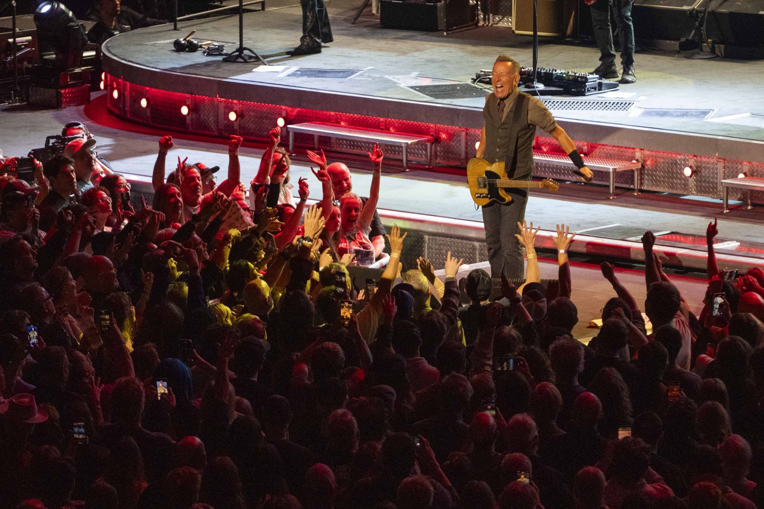 Bruce Springsteen & E Street Band at Kia Forum, Inglewood, California on April 4, 2024.