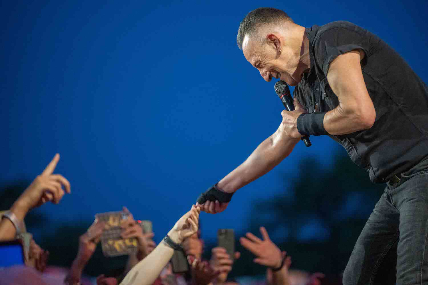 Bruce Springsteen & E Street Band at Megaland, Landgraaf, The Netherlands on June 11, 2023.