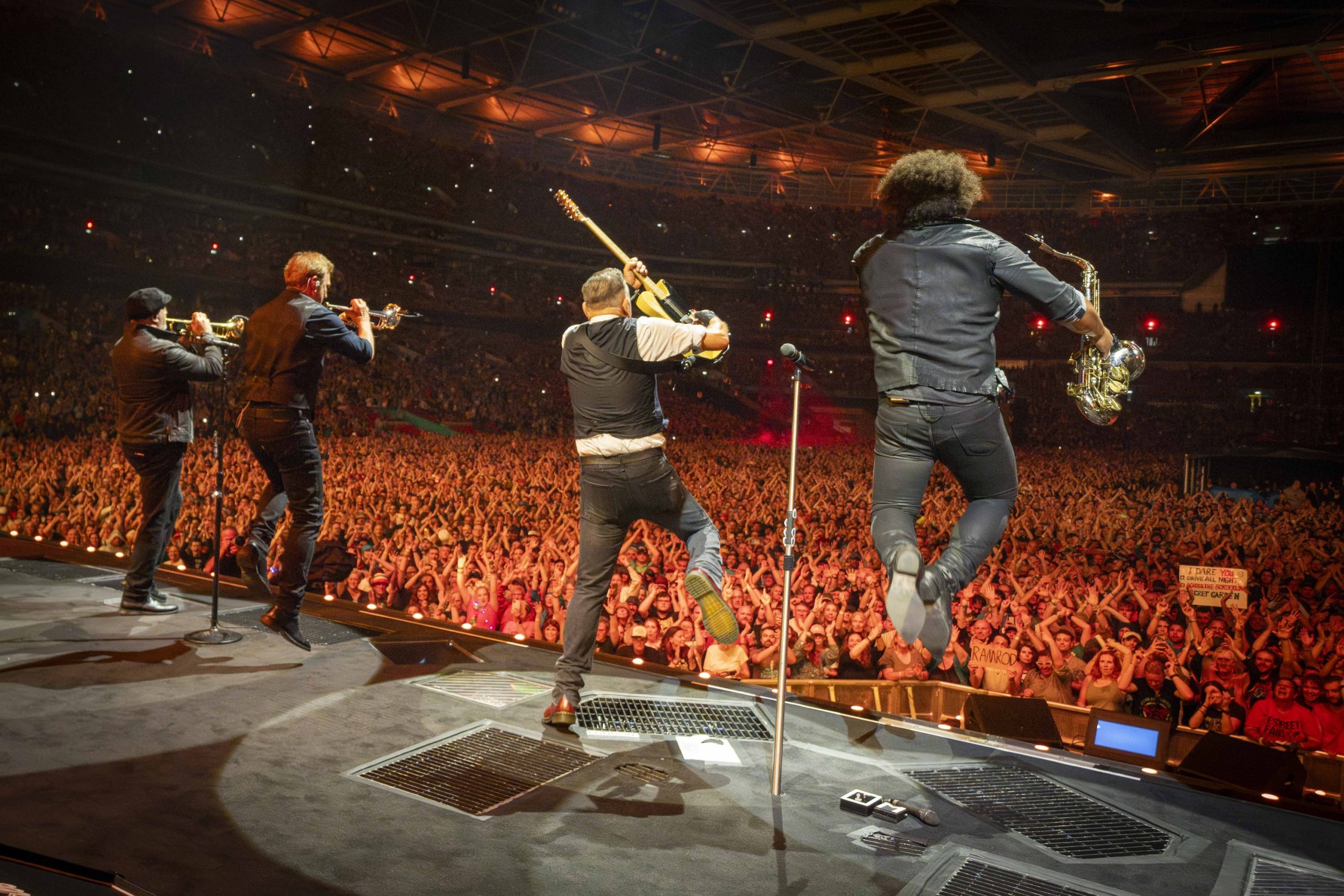 Bruce Springsteen & E Street Band at Wembley Stadium, London, England on July 25, 2024.